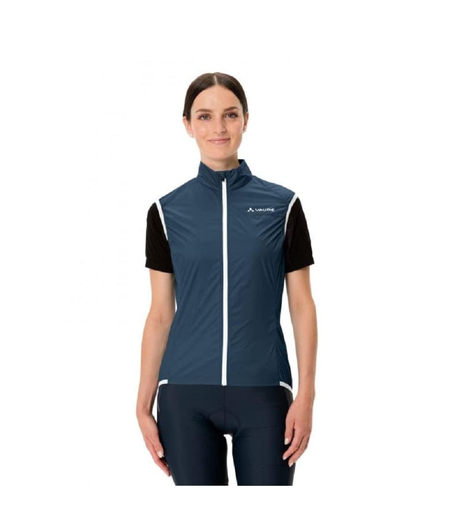 VAUDE Air III - Wind Vest Women 40 Dark Sea