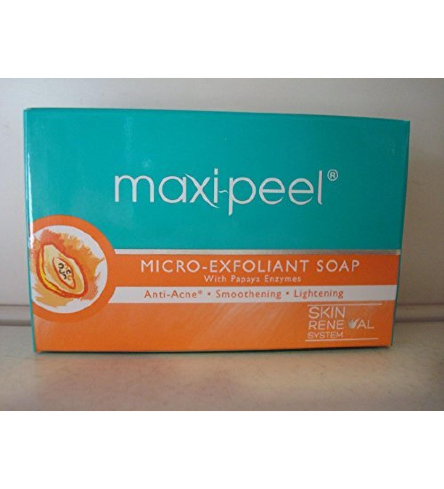 Maxi-Peel Maxi-Peel Papaya Whitening Soap 135 g by Splash Corporation BEAUTY by Maxi-Peel