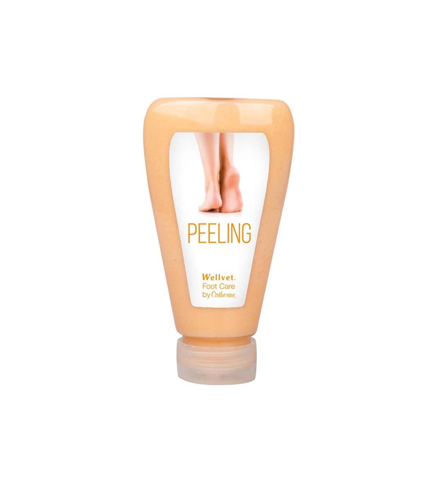 Catherine Foot Peeling | Wellvet Foot Care Peeling 240 ml | Exfoliate & Revitalize Feet - International Shipping Available - Buy Online on GoSupps.com