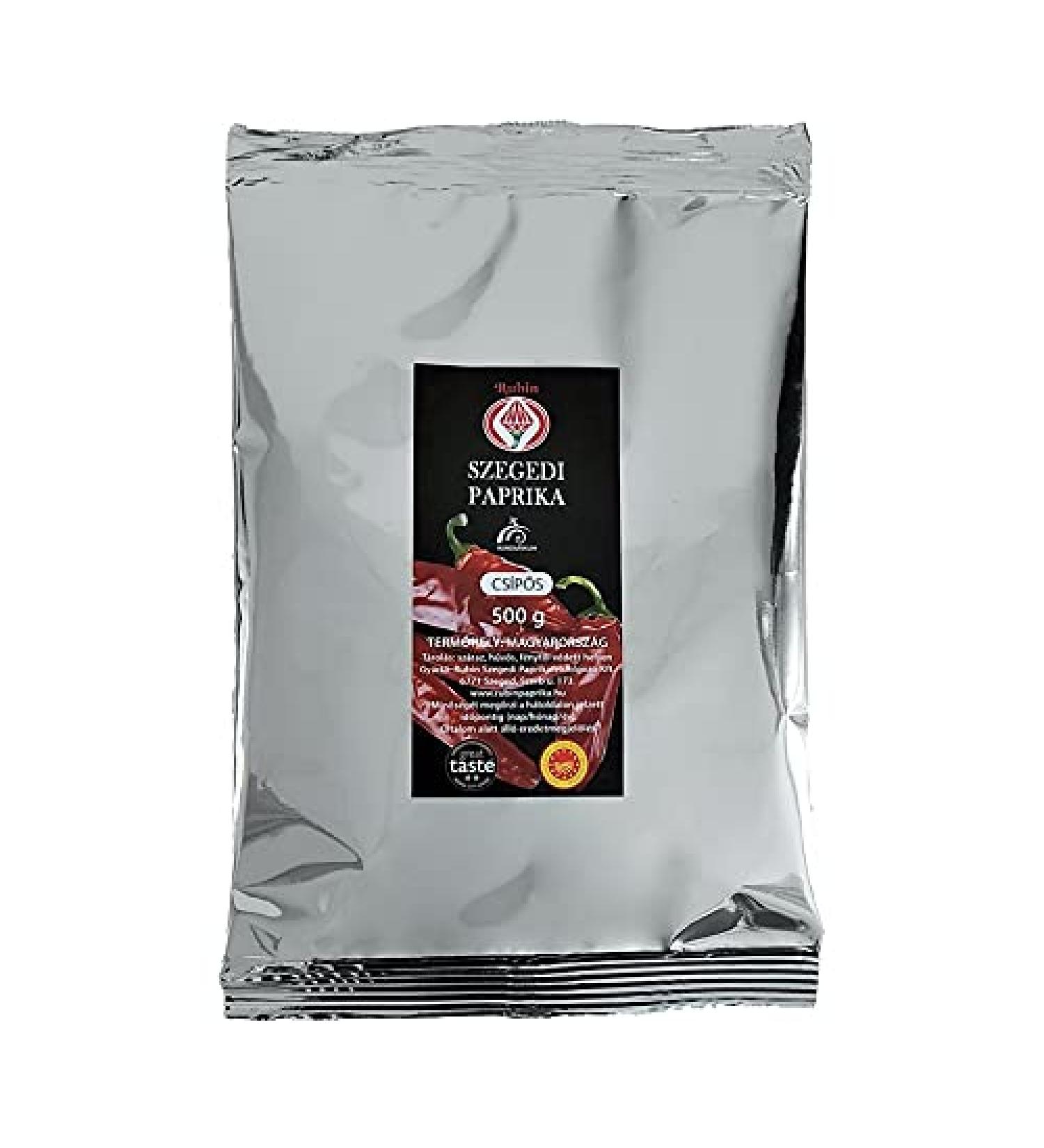Hungarian Hot Paprika Powder 500g - Premium Quality - Great Taste Award Winner - Buy Online on GoSupps.com