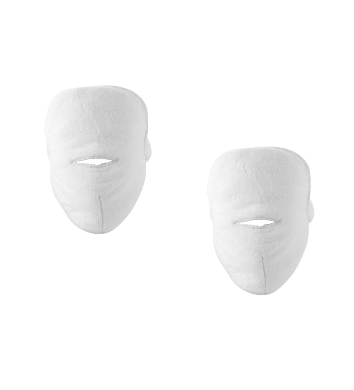 Ipetboom 2pi ces Serviette De Spa R utilisable Fleece pour Soins Visage Froides Et Chaudes pour Masques Faciaux Et Th rapie Apaisante - Buy Online on GoSupps.com