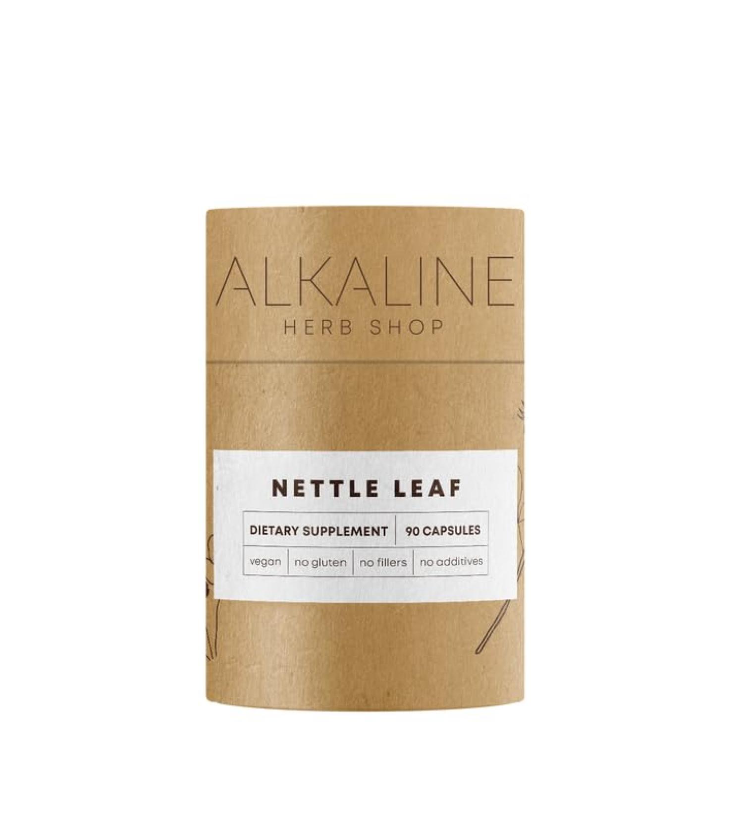 Alkaline Herb Store Nettle Leaf Supplement 90 Capsules