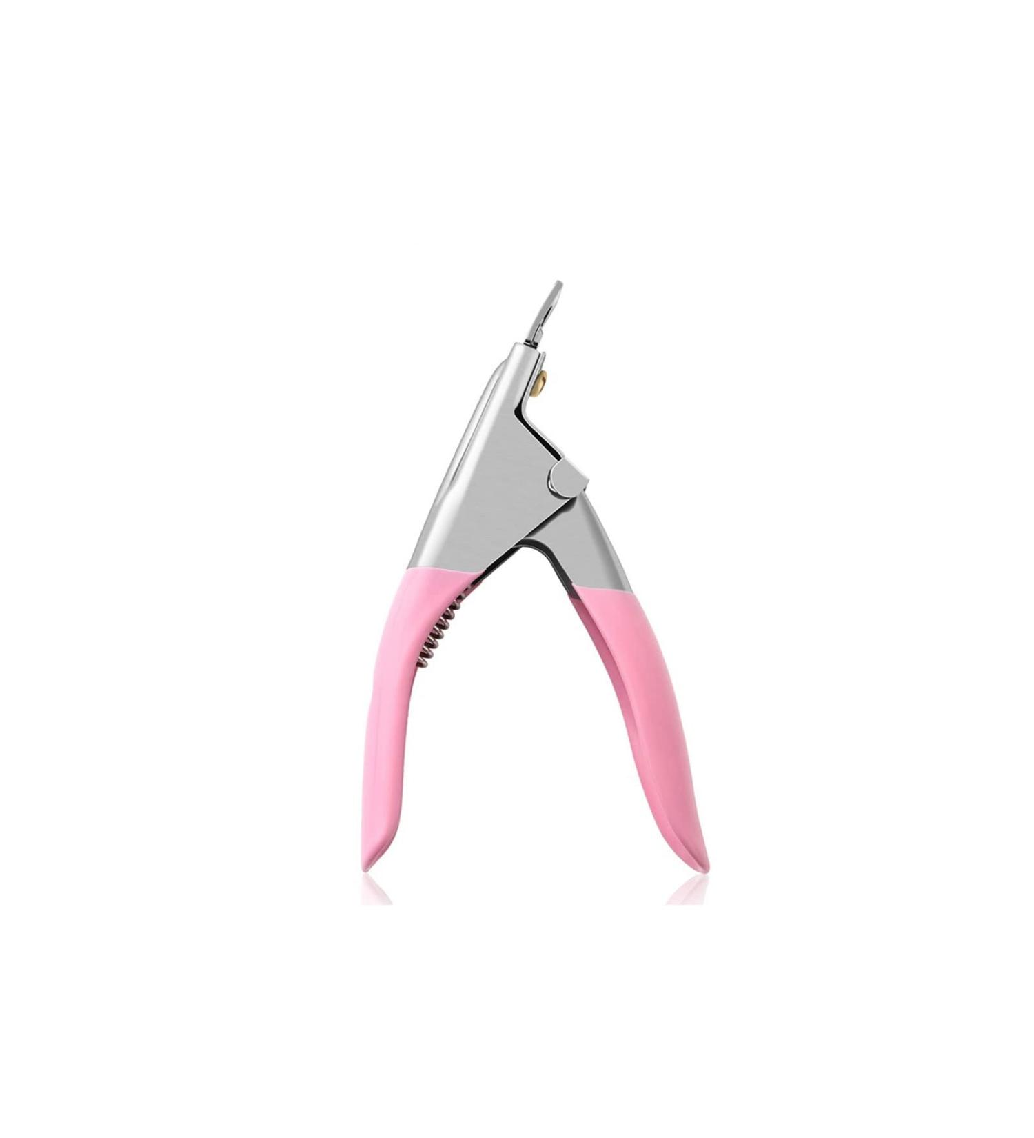 FURLOU Nail Clipper Stainless Steel Nail Art Trimmer Clipper U Shape Acrylic False Tips Edge Cutters Manicure Fake Nails Accessories Tools Trimmer - Buy Online on GoSupps.com