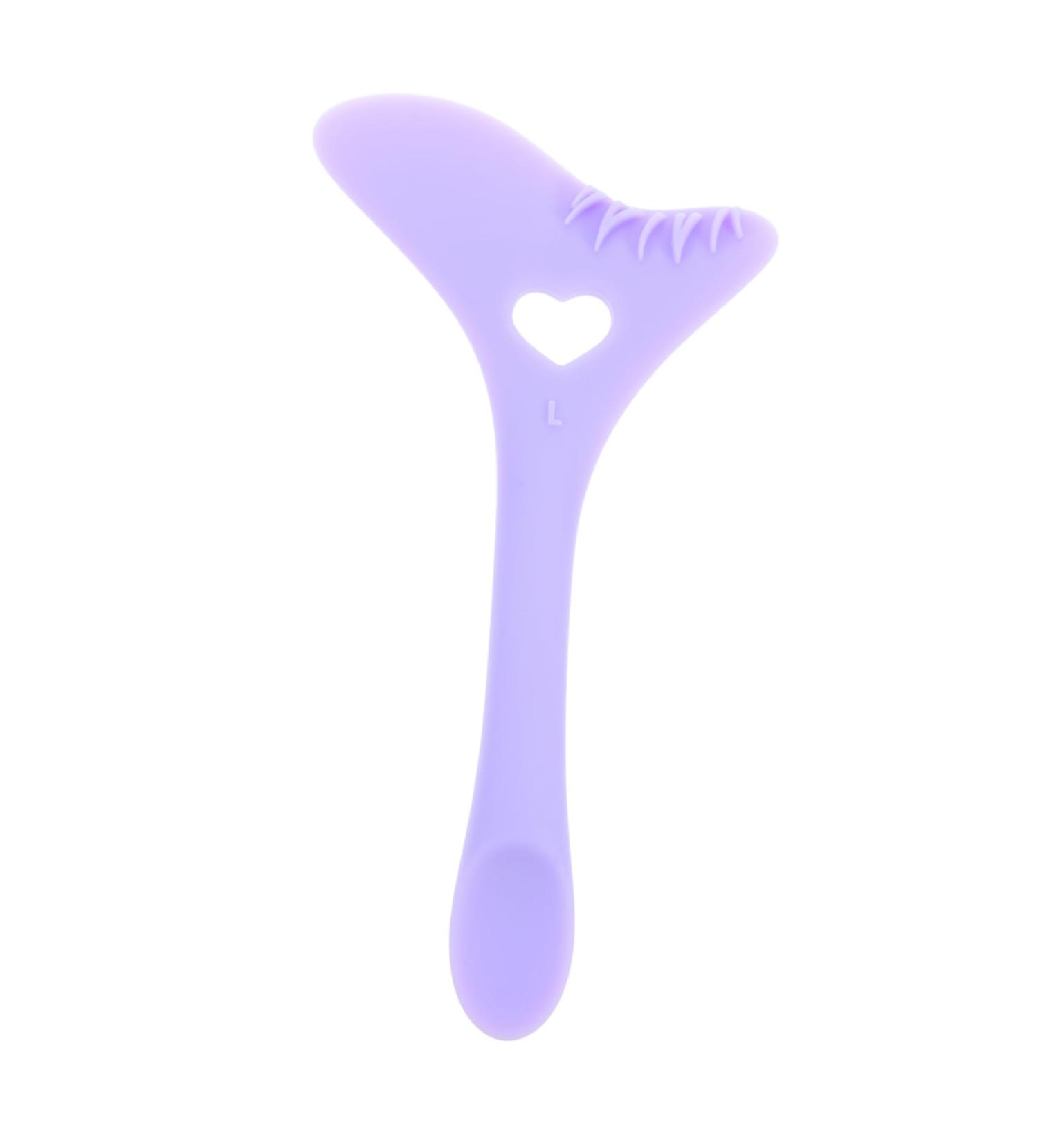 BIUDECO Eyeliner Stamp Eyeshadow Applicators Reusable Silicone Eyelash Stencils Makeup Tools Face Auxiliary 12.00X6.00X0.50CM Purple - Buy Online on GoSupps.com