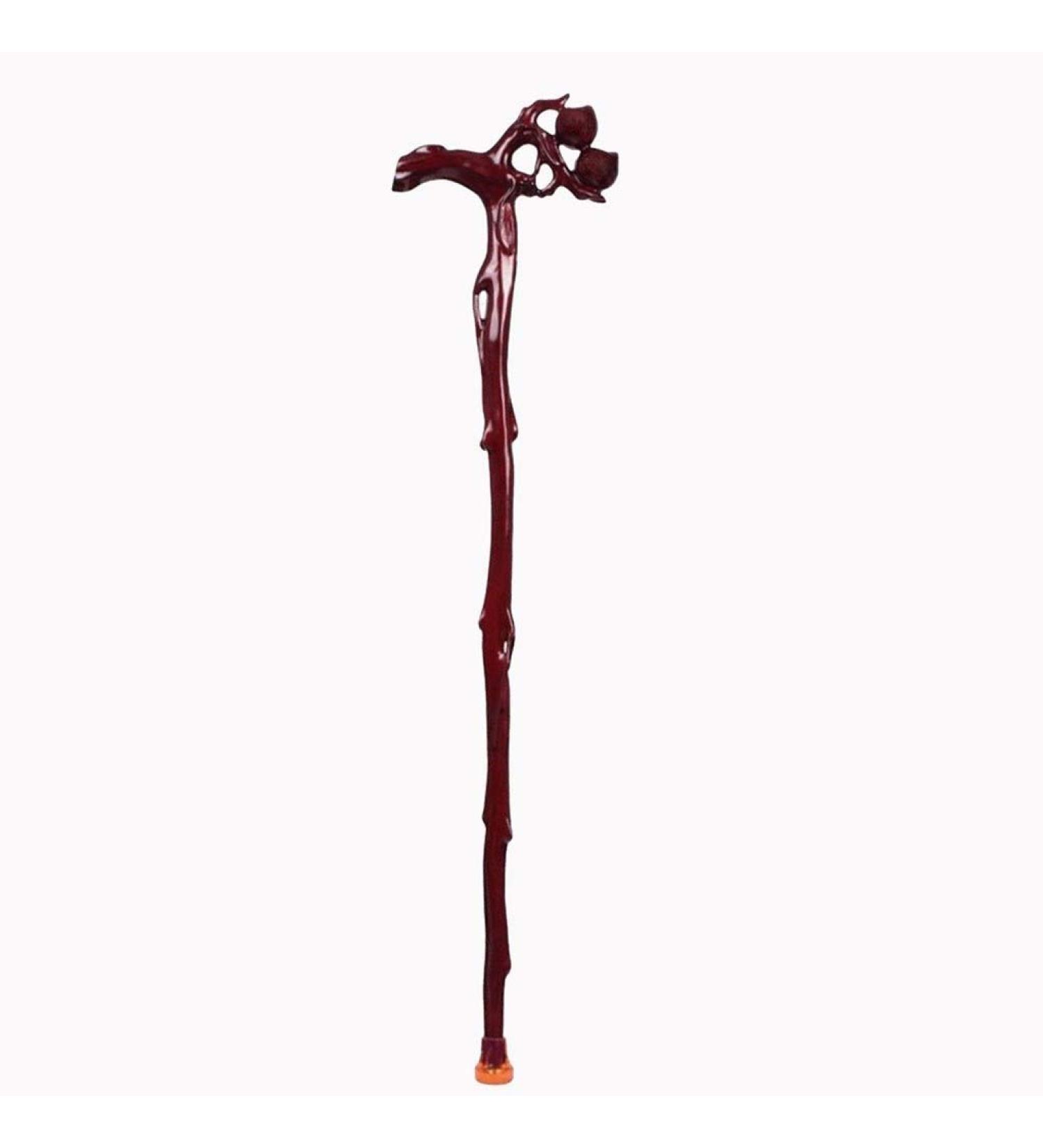 Crutches Solid Wood Old Cane Wood Walking Stick Female Anti-Slip Elderly Special Light Wooden Walking Stick Safehappy - Buy Online on GoSupps.com
