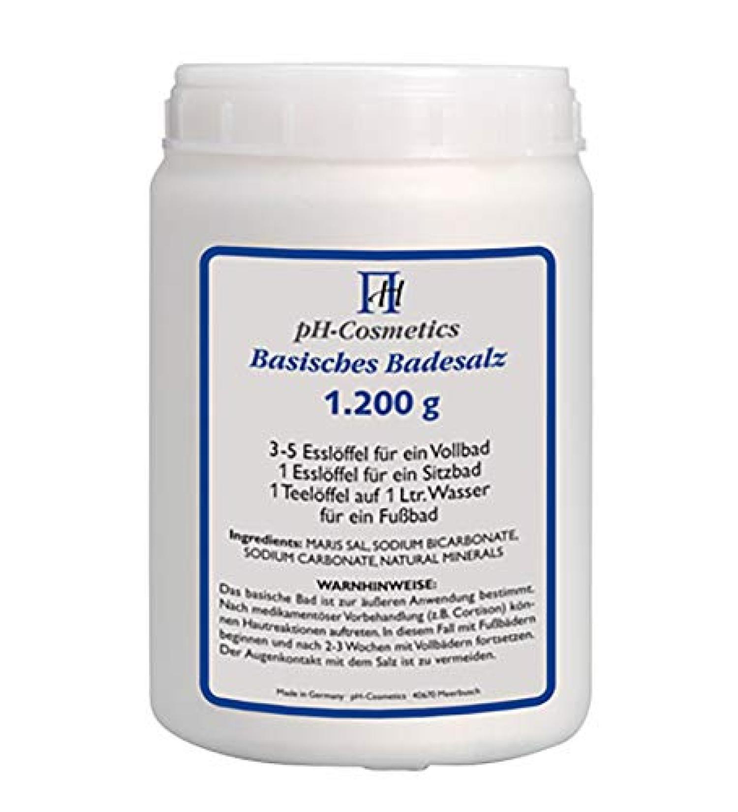 pH-Cosmetics Alkaline Bath Salt 1200g Can