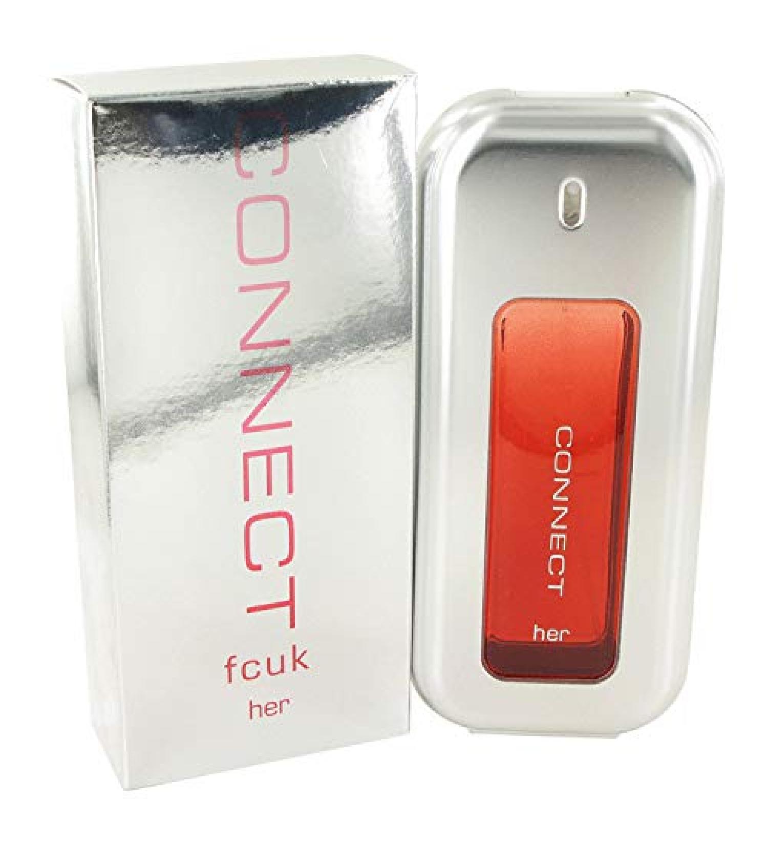 Fcuk Connect French Connection UK EDT Spray Women 3.4 oz (Pack of 3)