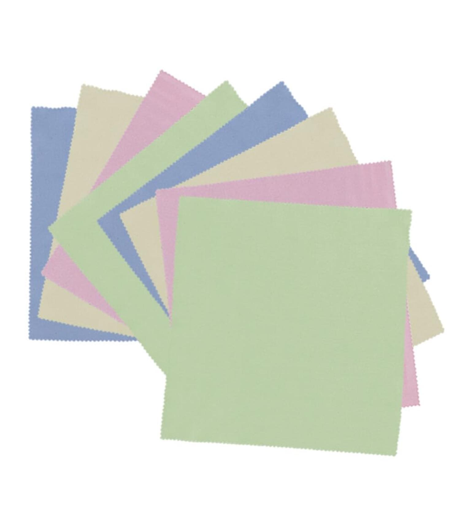 Ciieeo 100Pcs Eyeglasses Cleaning Cloth - 10x10cm Lens Cleaning Cloths for Glasses & Screens - Premium Microfiber Cloths for Smudge-Free Vision - Buy Online on GoSupps.com