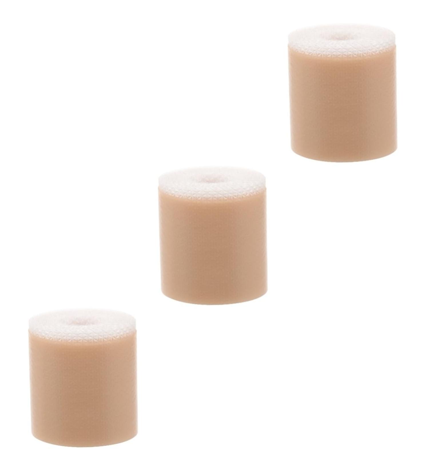 DOITOOL Silicone Scar Tape - 3 Rolls Adhesive Wound Dressings - 33x5.5cm - Household Silica Gel Dressing Stickers - Buy Online on GoSupps.com