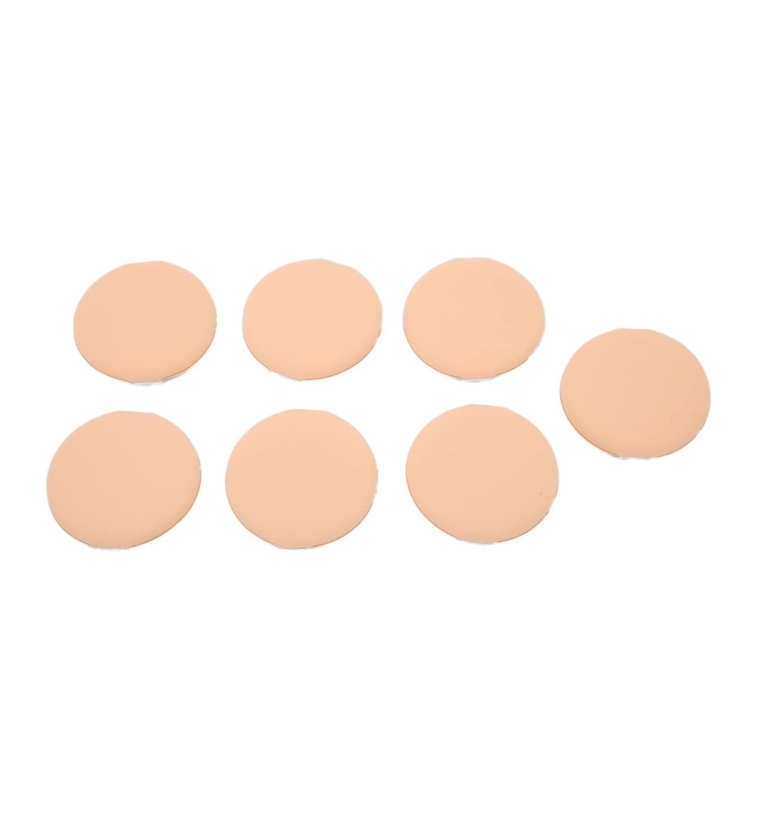 Verdant Touch Face Powder Puff Makeup Powder Puff Set 7-Piece Cosmetic Loose Powder Tool Kit Skin Color Face Powder Puffs for Setting Makeup - Buy Online on GoSupps.com