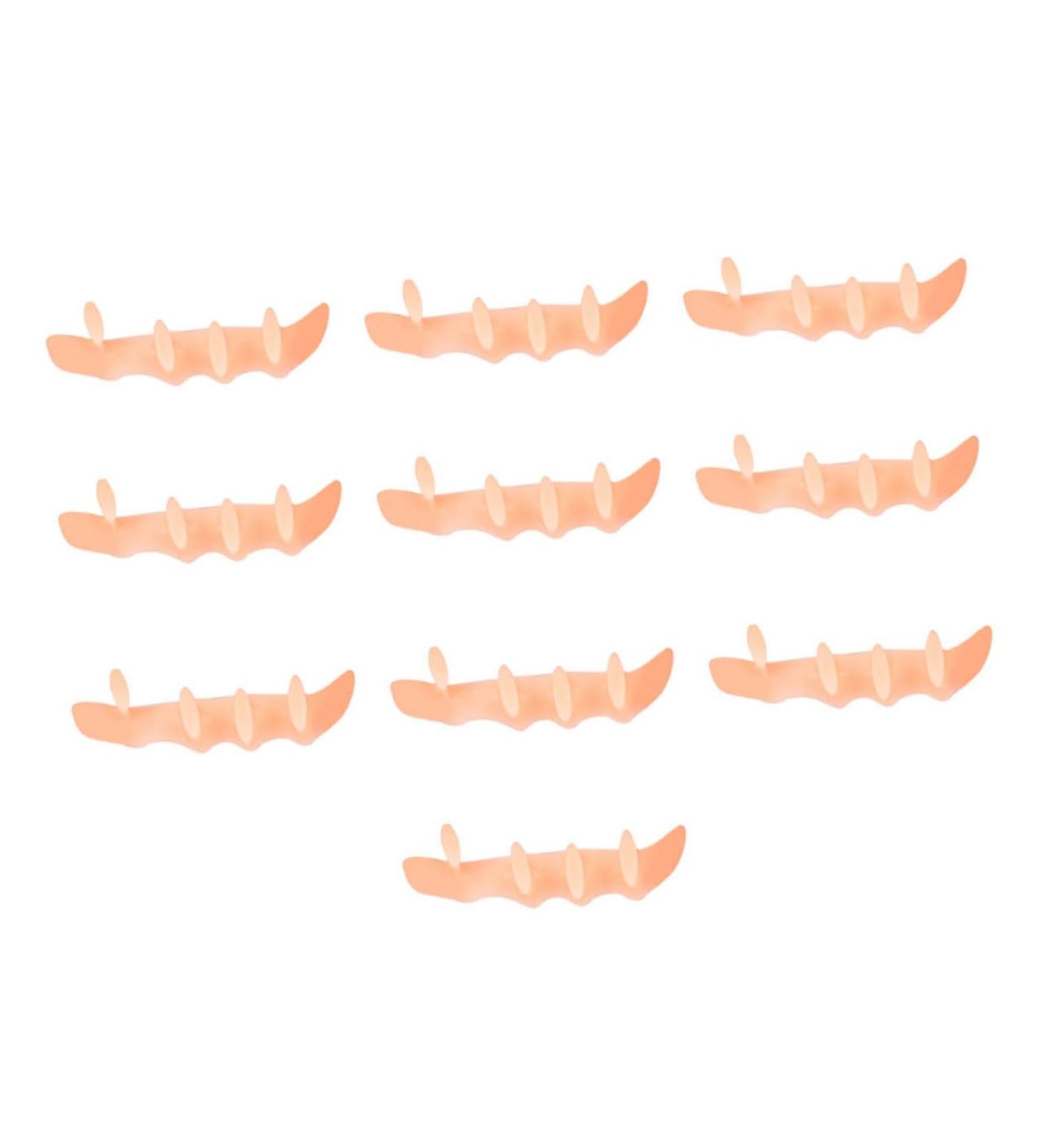 GLEAVI 20 Pcs Silicone Toe Correctors & Separators - Foot Correction Tool Set for Short Boots - Toe Adjuster & Protector for Out of Shape Toes - Buy Online on GoSupps.com