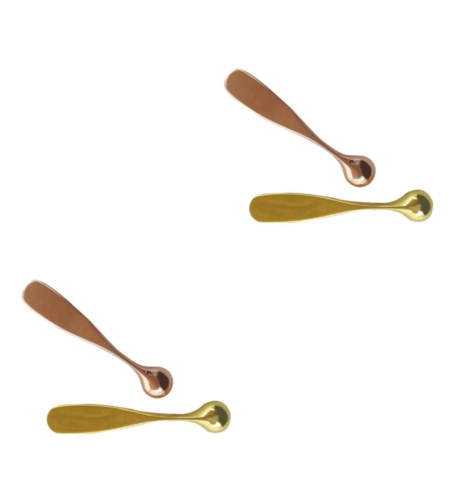 FOMIYES 4-Piece Skin Care Tool Set | Metal Scraper Face Spatula & Eye Massage Stick | Premium Skin Care Massage Devices for Glowing Skin - Buy Online on GoSupps.com