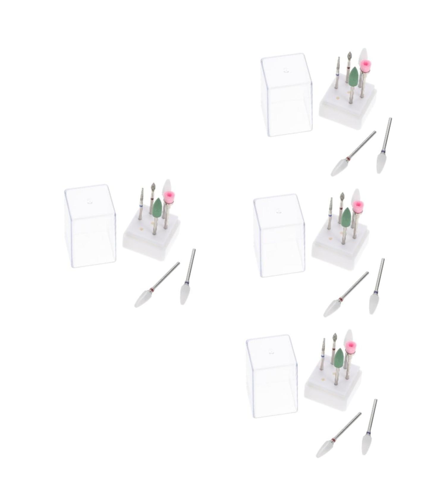 FRCOLOR 4 Sets Nail Clipper Grinding Head Nail Kit Nail Drills Diamond Drill Bits Nail Files for Gel Nails Nail File Drill Nails Tools Carbide Drill Bits Care Nail Clippers Tungsten Steel - Buy Online on GoSupps.com