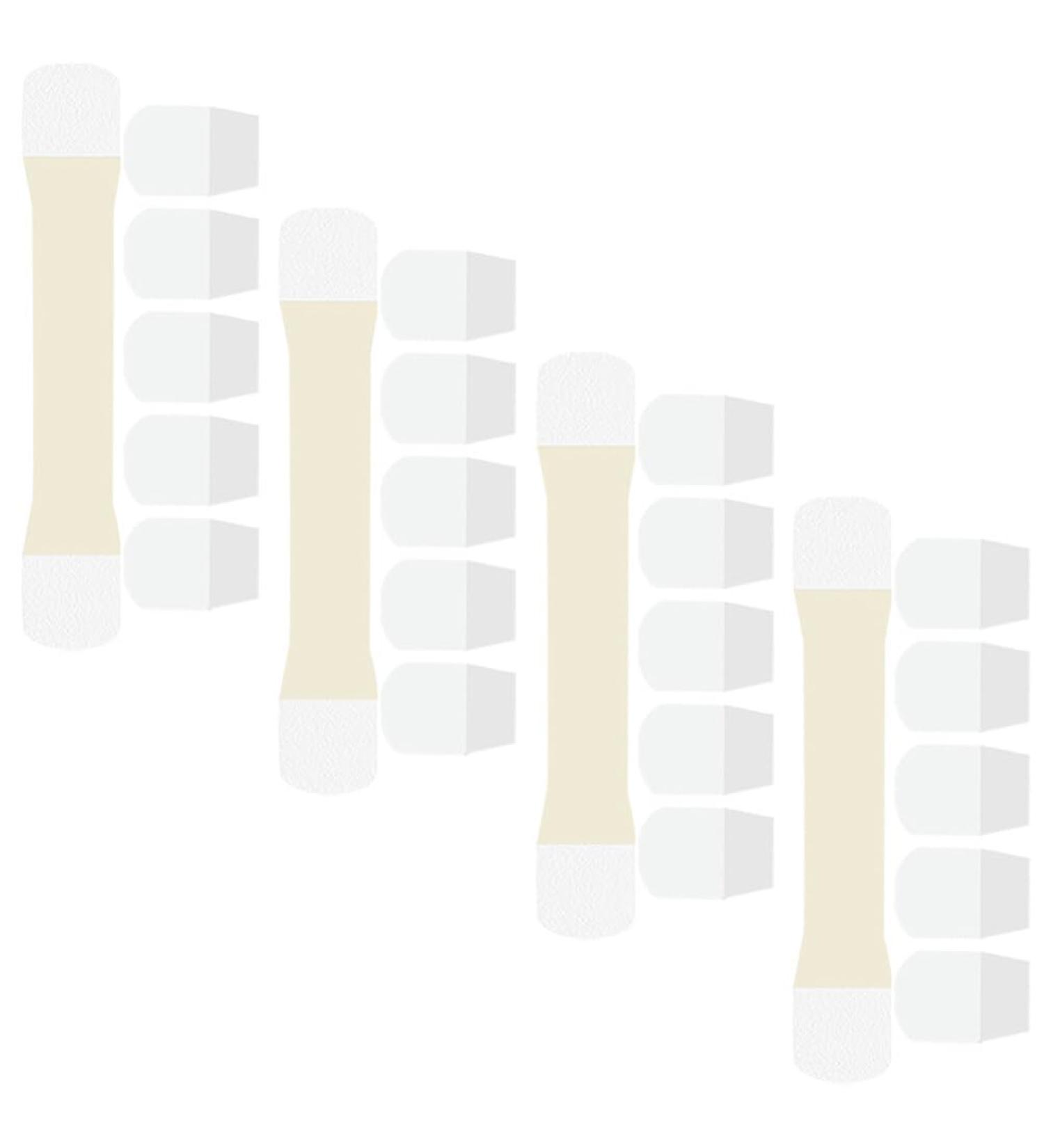 EXCEART Neck Lifting Tape 4PCS Instant Neck Facial Lifting Stickers Bands Adhesive Neck Lift Patch for Double Chin Jowls A As Shown a - Buy Online on GoSupps.com