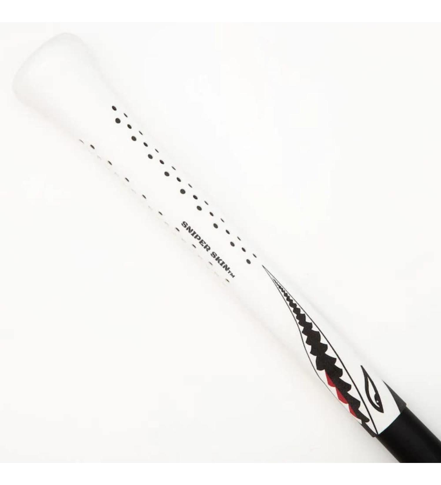 SNIPER SKIN Baseball & Softball ICT Bat Grip | Better Alternative to Grip Tape | Easy to Install  Lightweight  Waterproof Replacement Grip | Universal Sizing for Adults & Youth White Tiger Shark - Buy Online on GoSupps.com