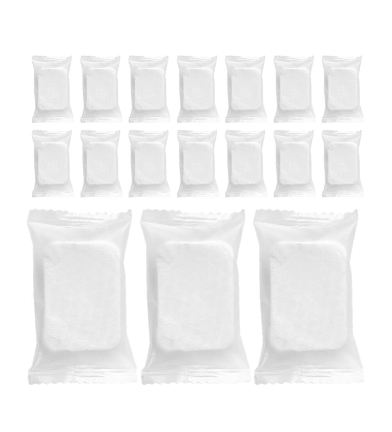 Baluue Makeup Remover Cotton Pads - Compressed Face Wipes Nail Polish Remover & Eye Makeup Wipes - Eco-Friendly Mini Square Cotton Pads for All Skin Types - Buy Online on GoSupps.com