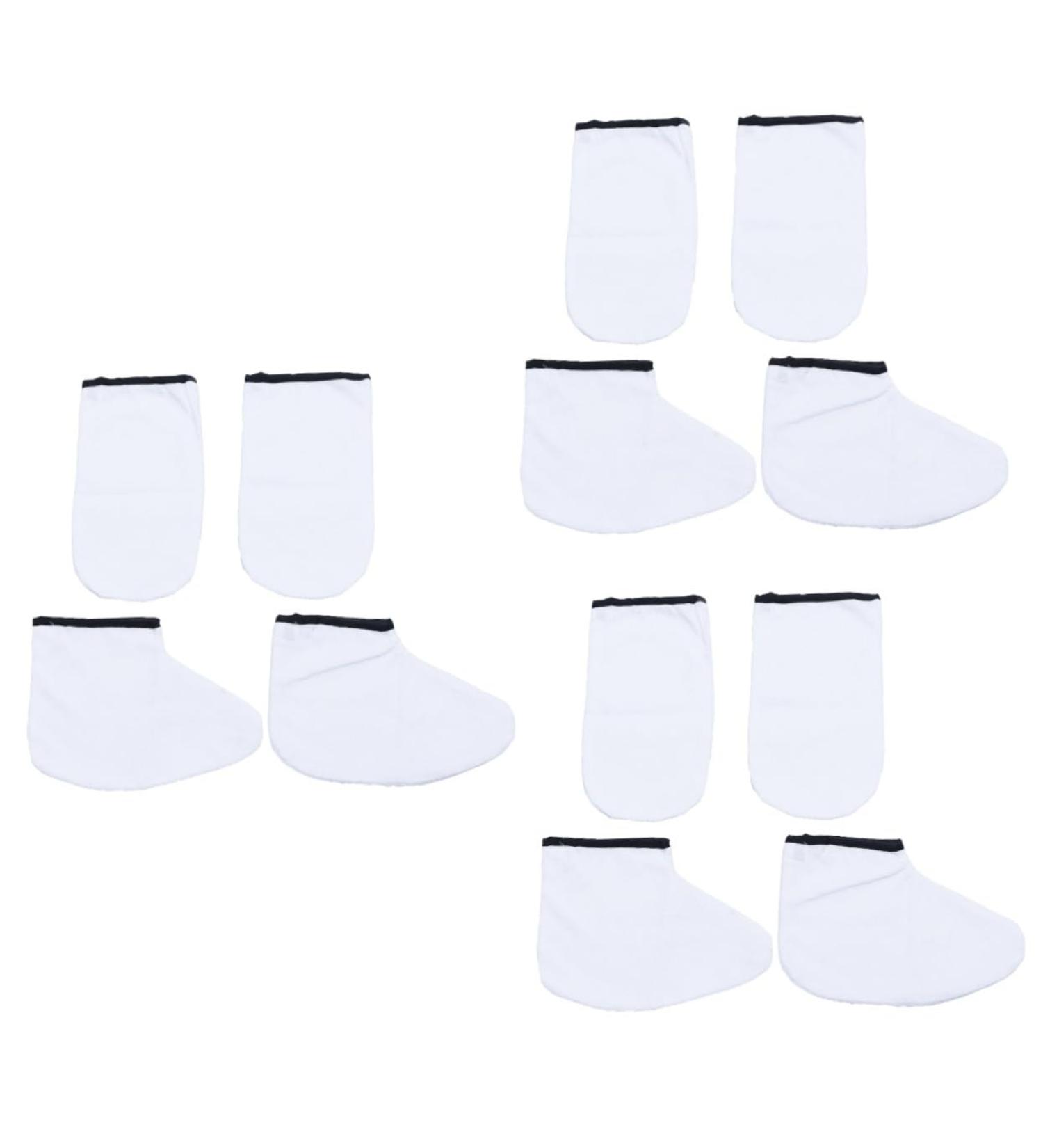 Healeved 6 Pairs Hand Treatment Cover Paraffin Bath Cloth Gloves Moisturizing Work Gloves Wax Bath Hand Treatment Mitts Cotton Gloves Wax Gloves Take a Bath Soft Insulation Cotton Keep Warm - Buy Online on GoSupps.com