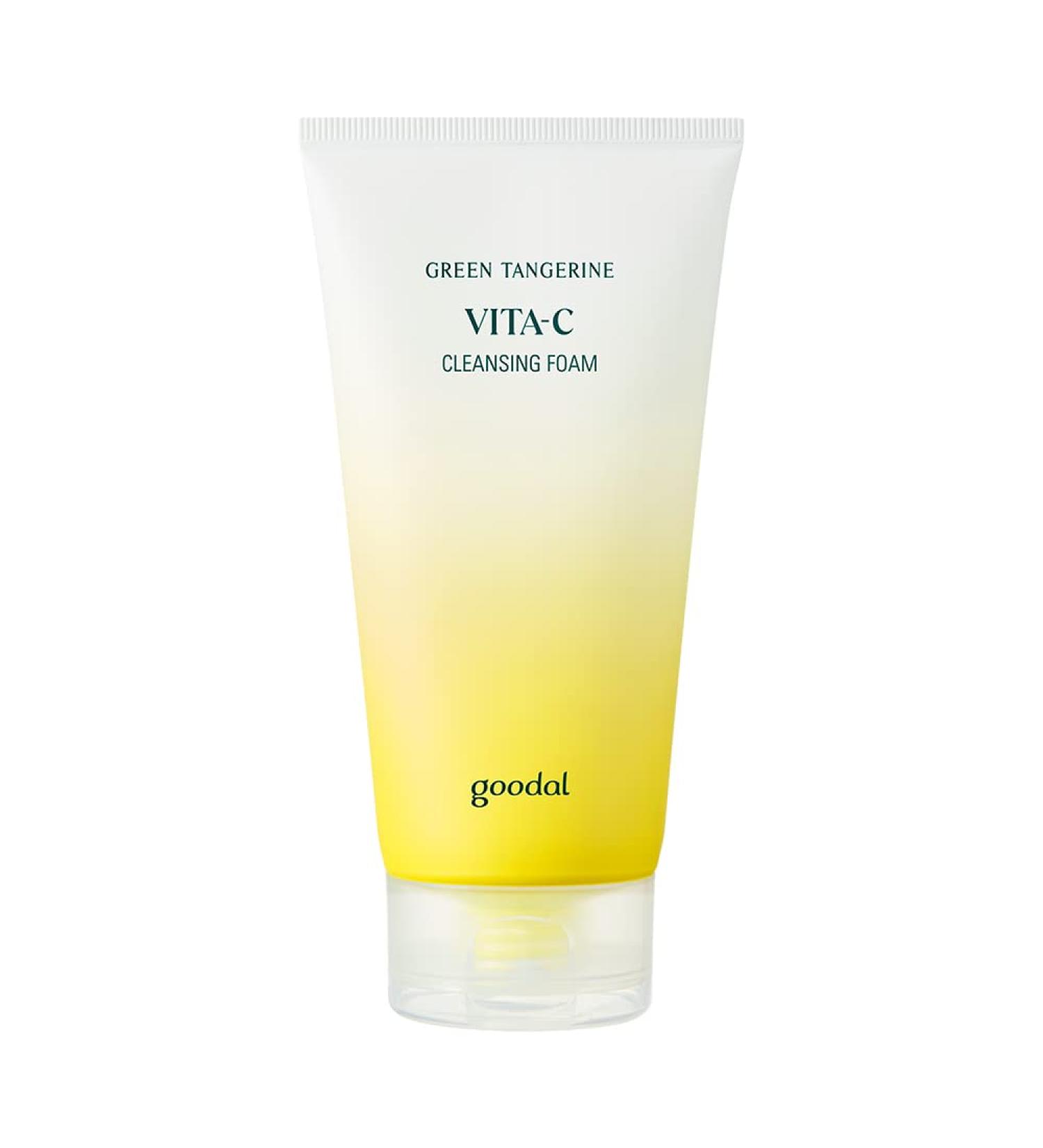 CLIO GOODAL Vitamin C and Green Mandarin Cleansing Foam for Sensitive Skin Gentle Deep Cleansing Formula Rich Foaming Facial Cleanser 507 fl oz Q2 - Buy Online on GoSupps.com