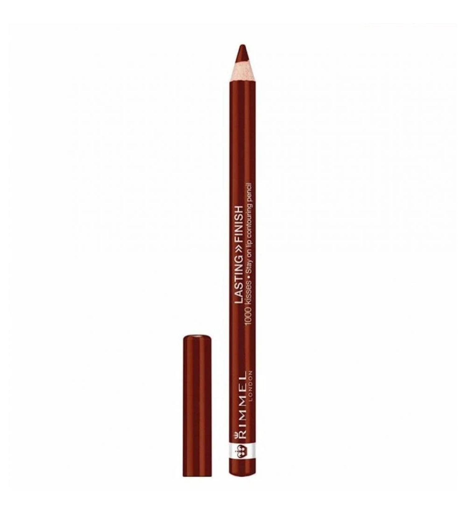 RIMMEL LONDON Lasting Finish 1000 Kisses Stay On Lip Liner Pencil - Coffee Bean
