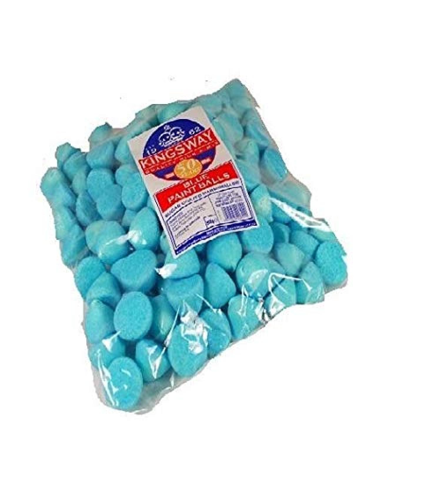 Treasure Island Sweets Paintball Marshmallows Blue 900 g