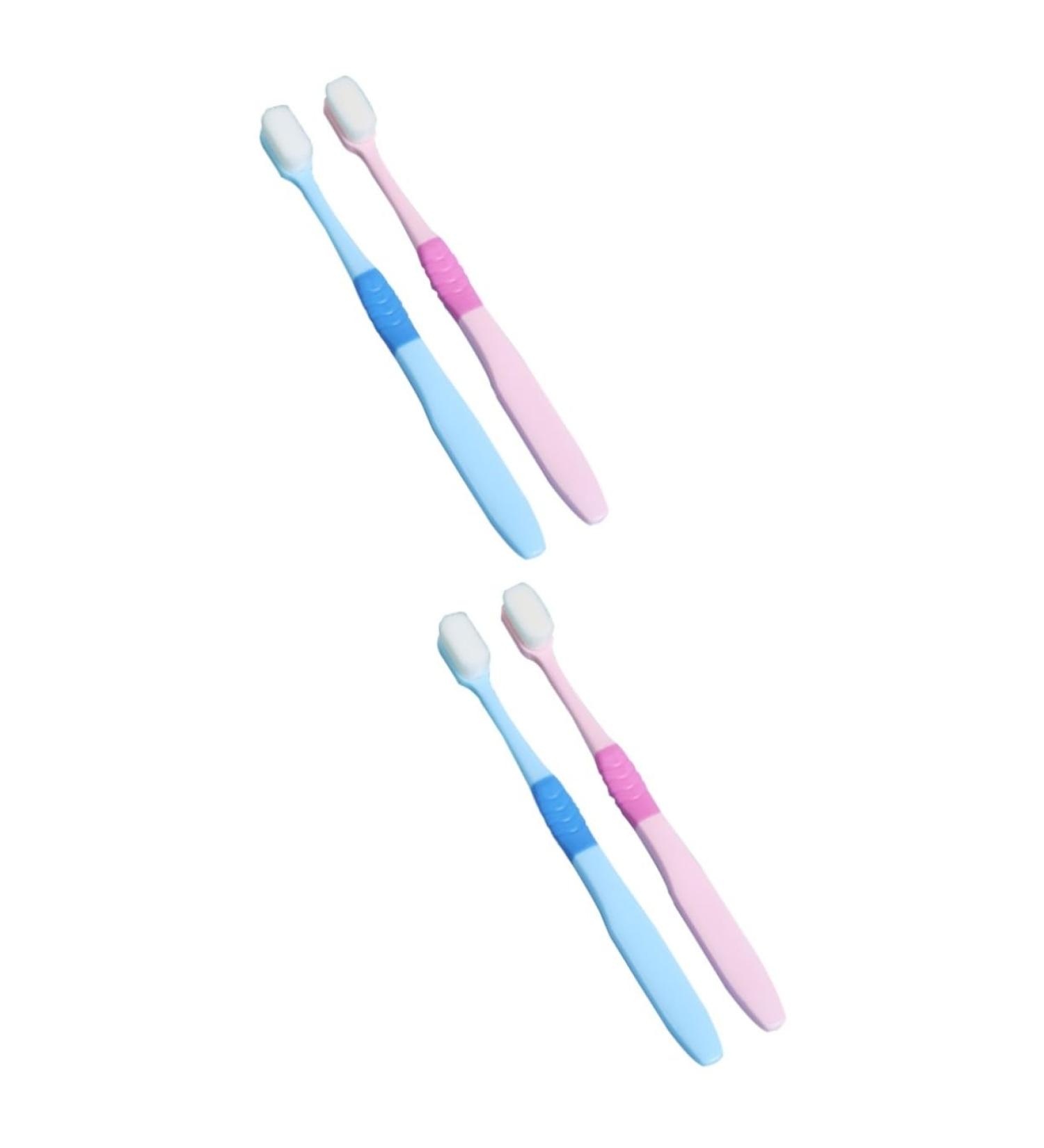 Healeved 4pcs Household Toothbrush Set - Eco-Friendly & Effective Oral Care - Shop Internationally! - Buy Online on GoSupps.com