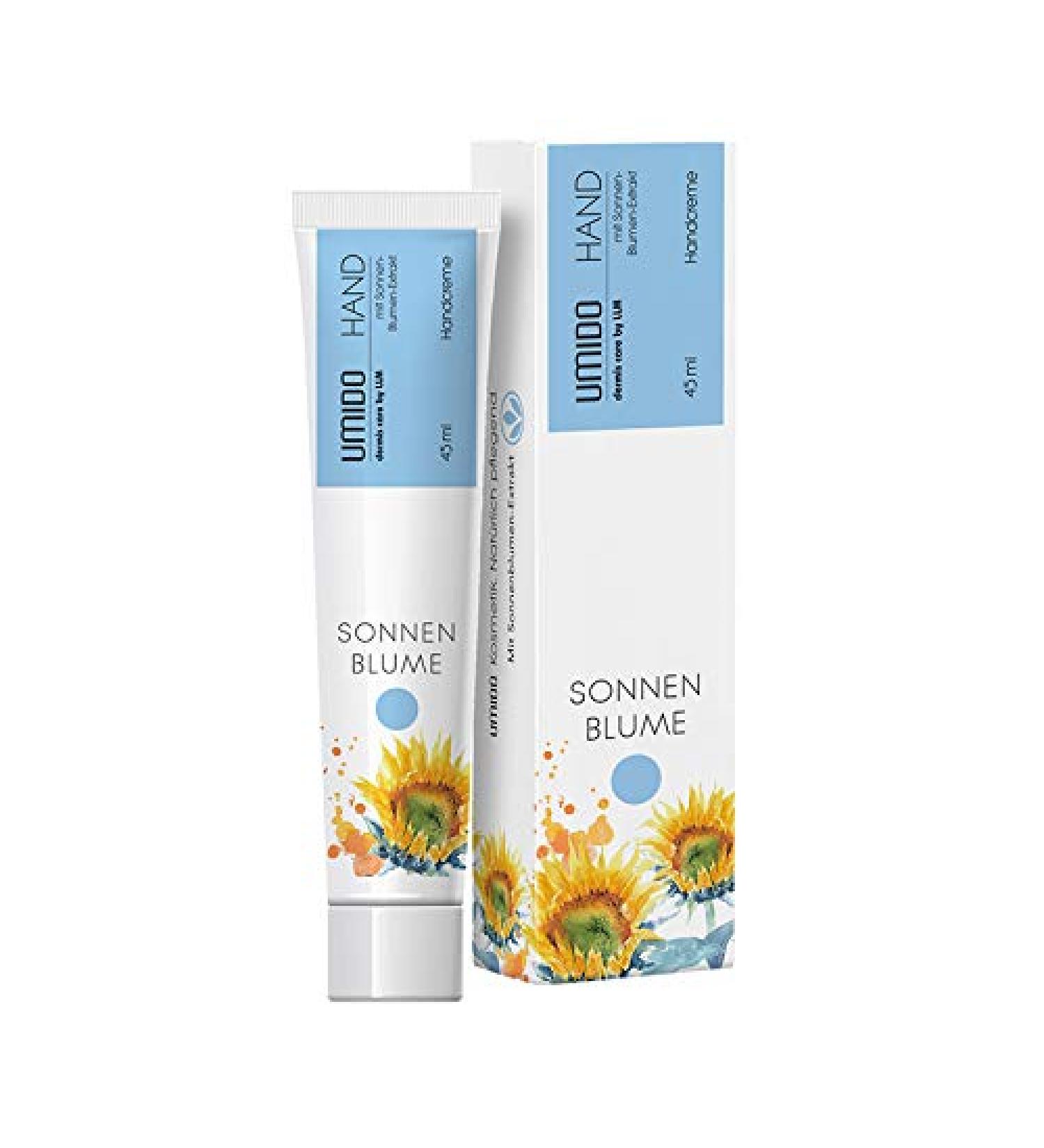 1x UMIDO hand lotion 45 ml sunflower extract | hand cream | cream | care cream | lotion | skin care | hand care