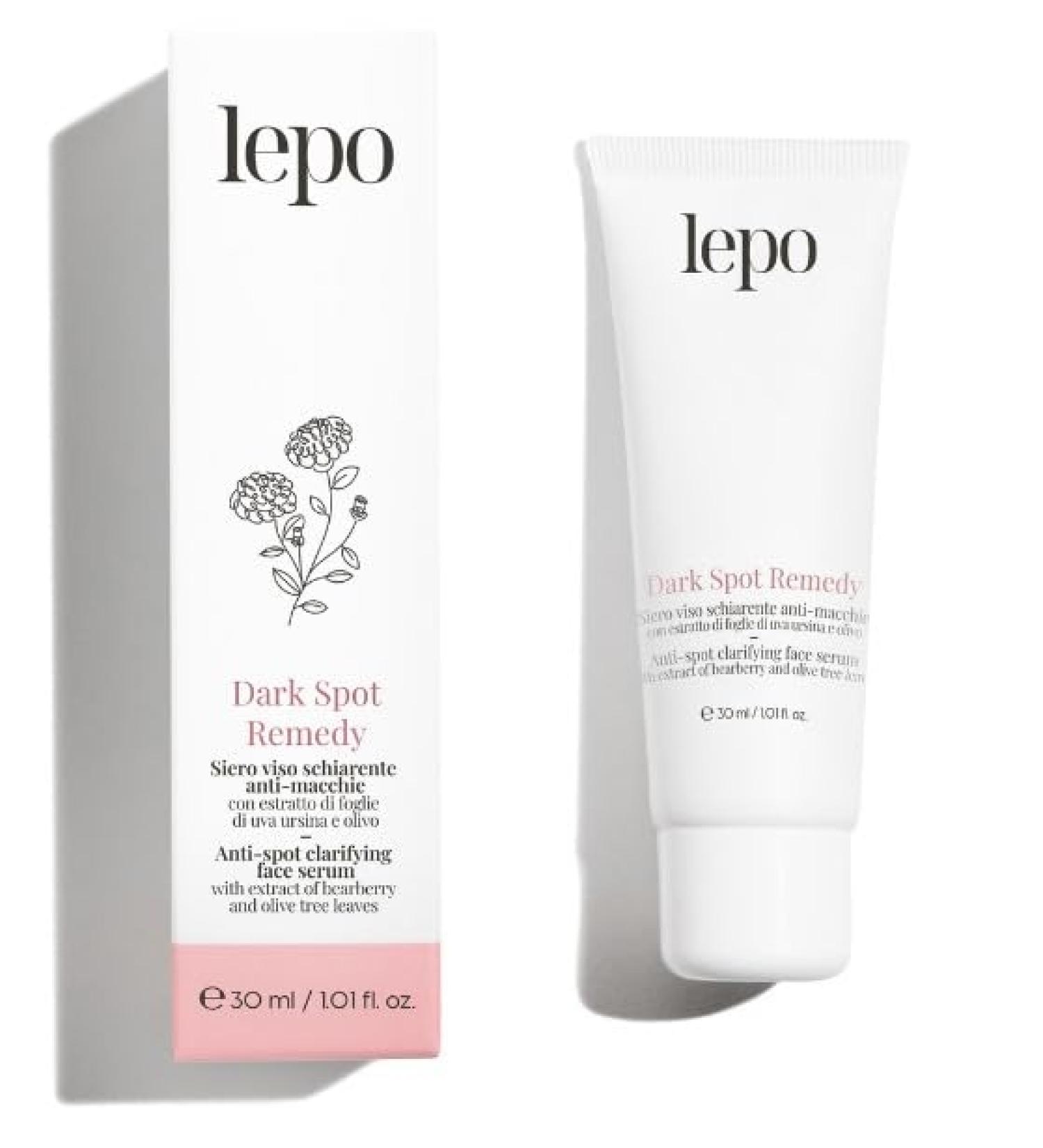 LEPO Lepo - Brightening anti-stain face serum with bearberry and olive leaf extract 30ml