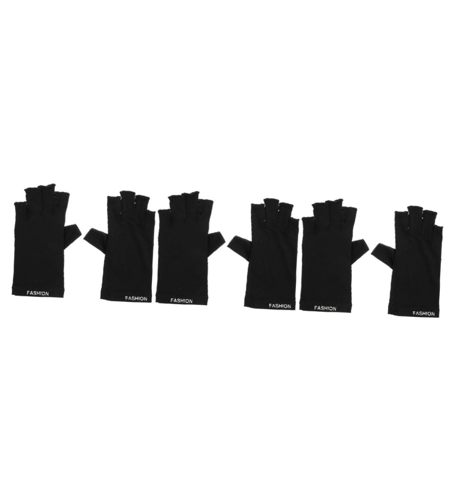 FRCOLOR 3 Pairs of Nail Protection Gloves Breathable Hand Protection Made of Nylon - Buy Online on GoSupps.com
