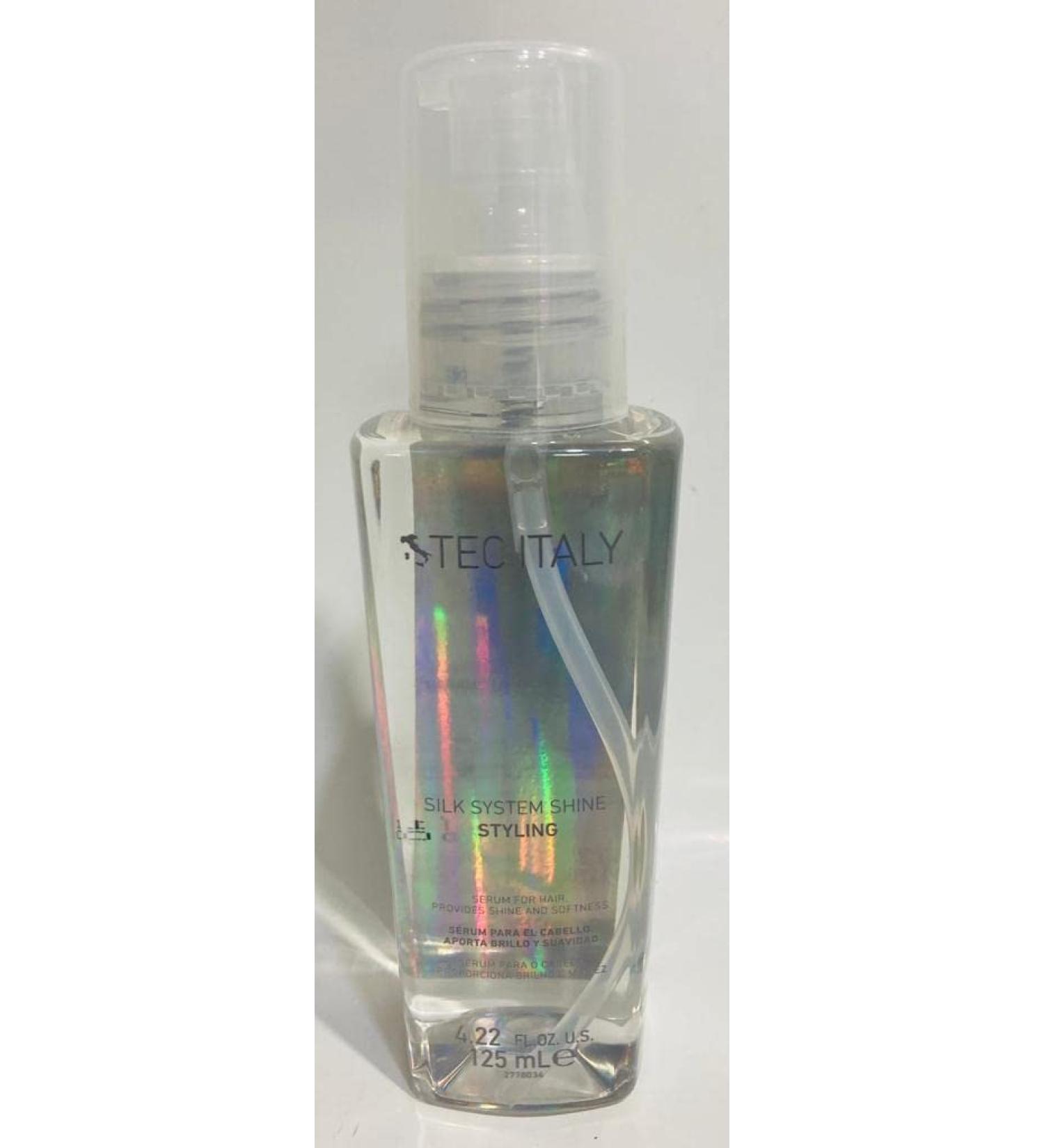 Tec Italy Silk System Shine Styling - 4.22 Fl Oz | Premium Hair Shine Treatment | International Shipping Available - Buy Online on GoSupps.com