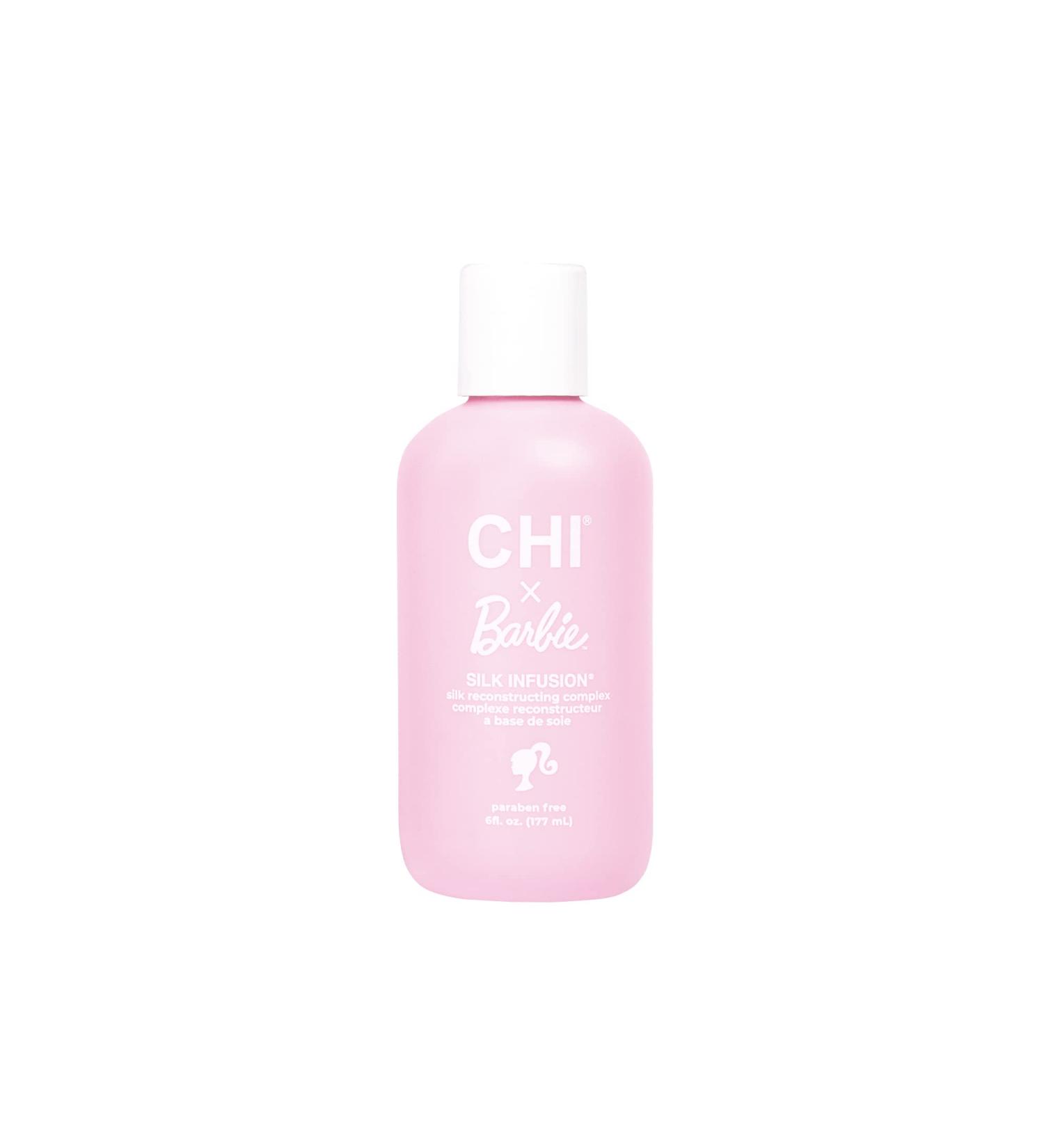CHI x Barbie Silk Infusion 6 oz - Luxurious Hair Treatment for Instant Shine - Buy Online on GoSupps.com