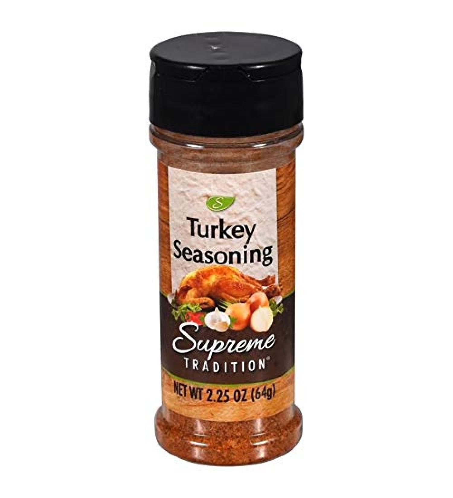 Supreme Tradition Turkey Seasoning 2.25 OZ