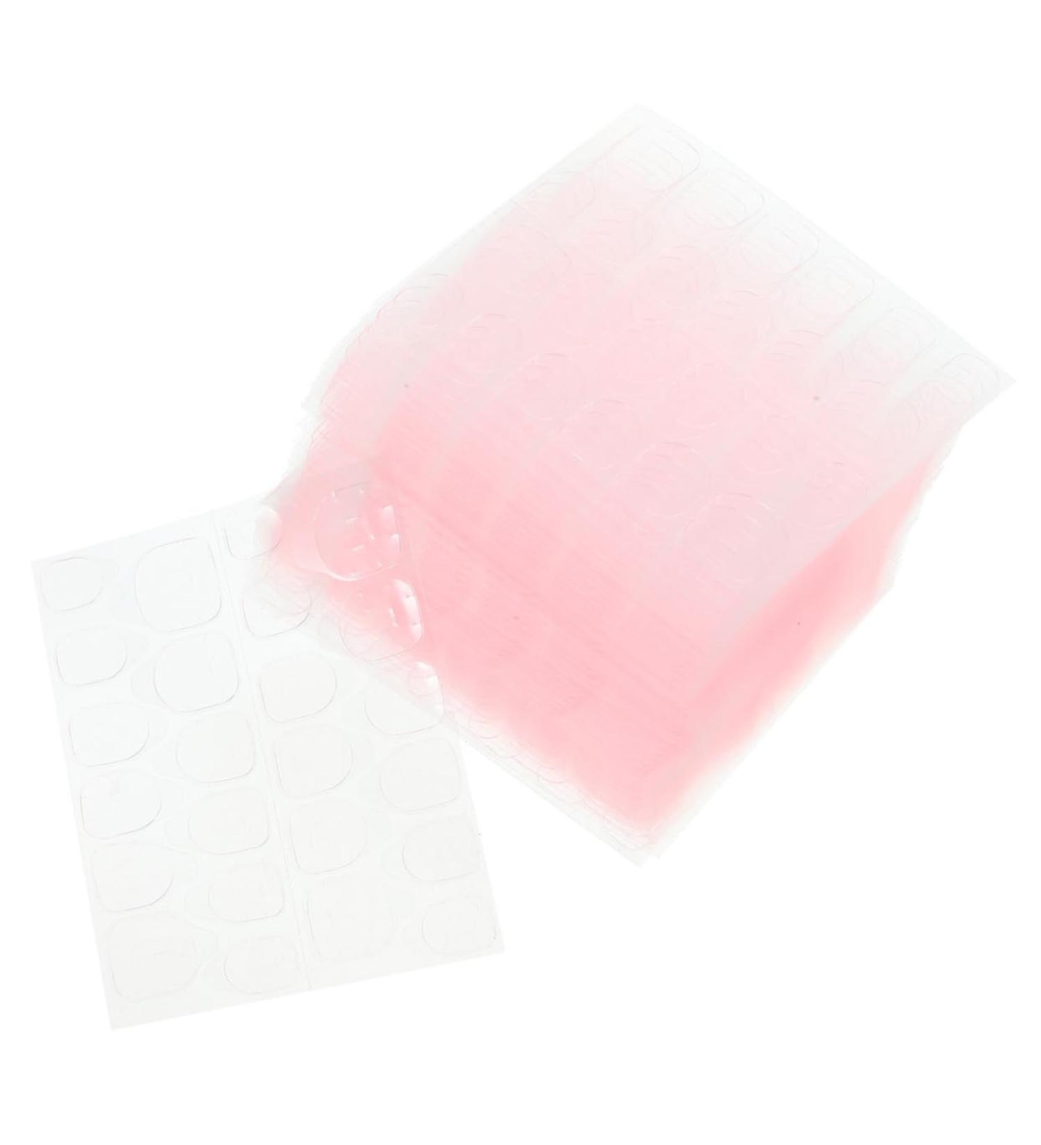 VINTORKY 100 Sheets Jelly Gel Nails Fake Nails Nail Sticky Tabs Adhesive Nail Glue Adhesive Nail Tabs Adhesive Nail Sticker Press on Nail Glues False Nail Glue Pink Double Sided Jelly Glue - Buy Online on GoSupps.com