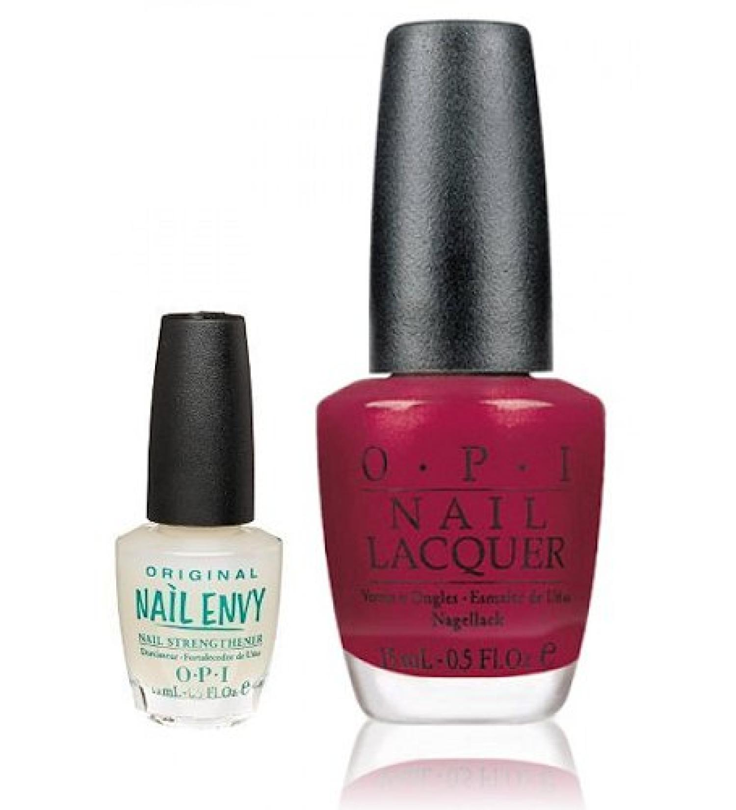 OPI Nail Polish I m Not Really a Waitress (15ml) with OPI Nail Envy Original (3.5ml)