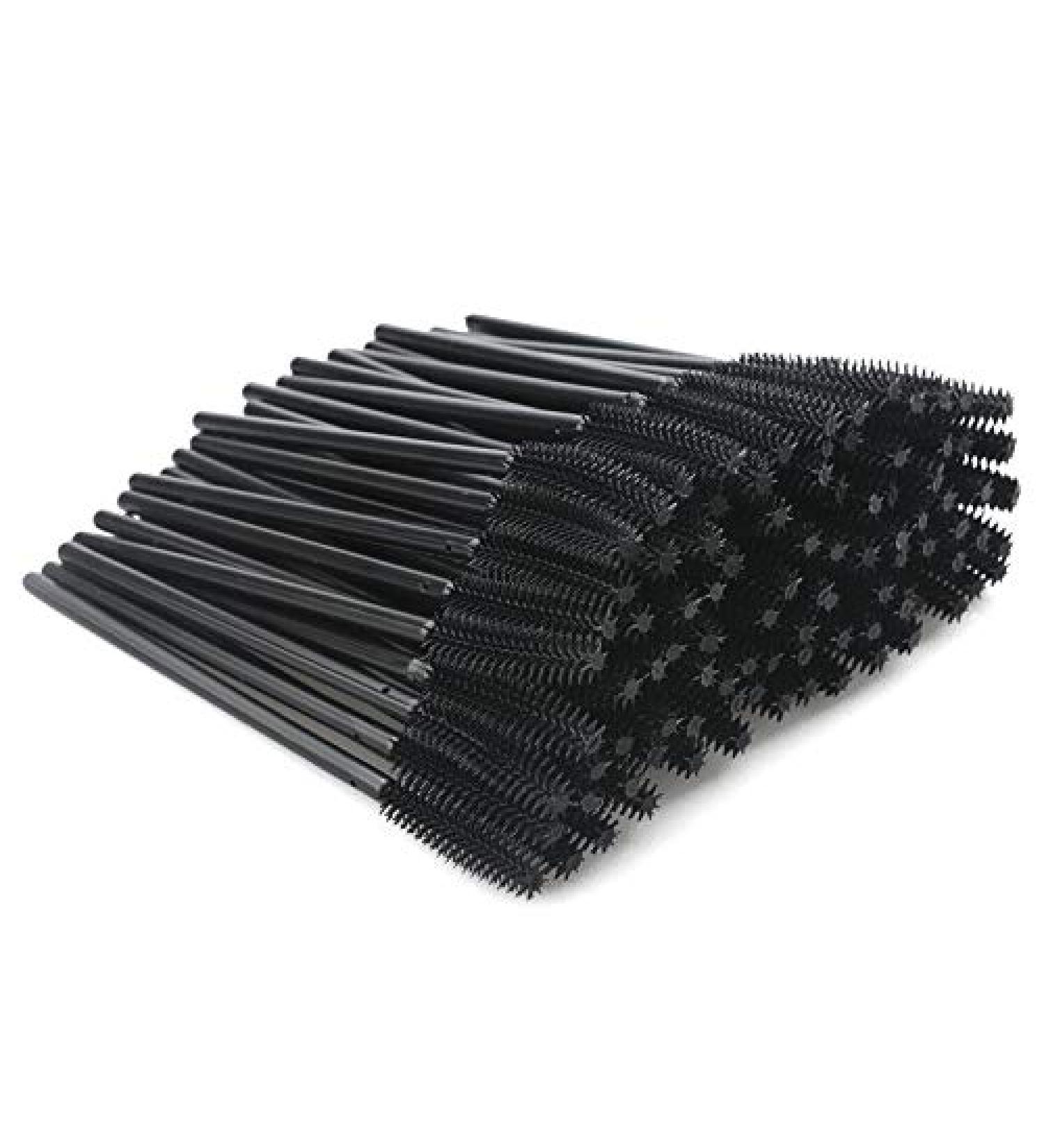 G2PLUS 100 Pcs Silicone Eyelash Brush - Disposable Mascara Wands for Eye Makeup - Buy Black Makeup Tools Online - Buy Online on GoSupps.com