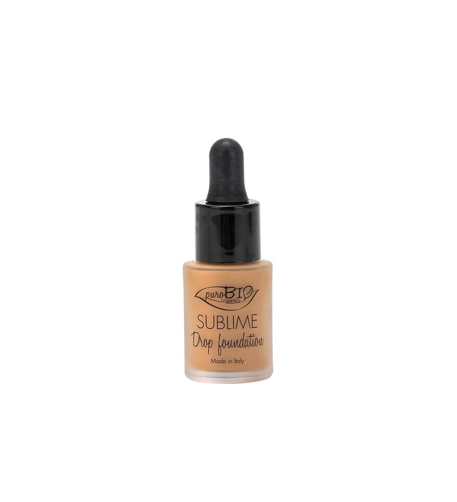 PuroBio Sublime Drop Base Fighting Pollution Fluid Foundation 15 ml Color 5 - Buy Online on GoSupps.com