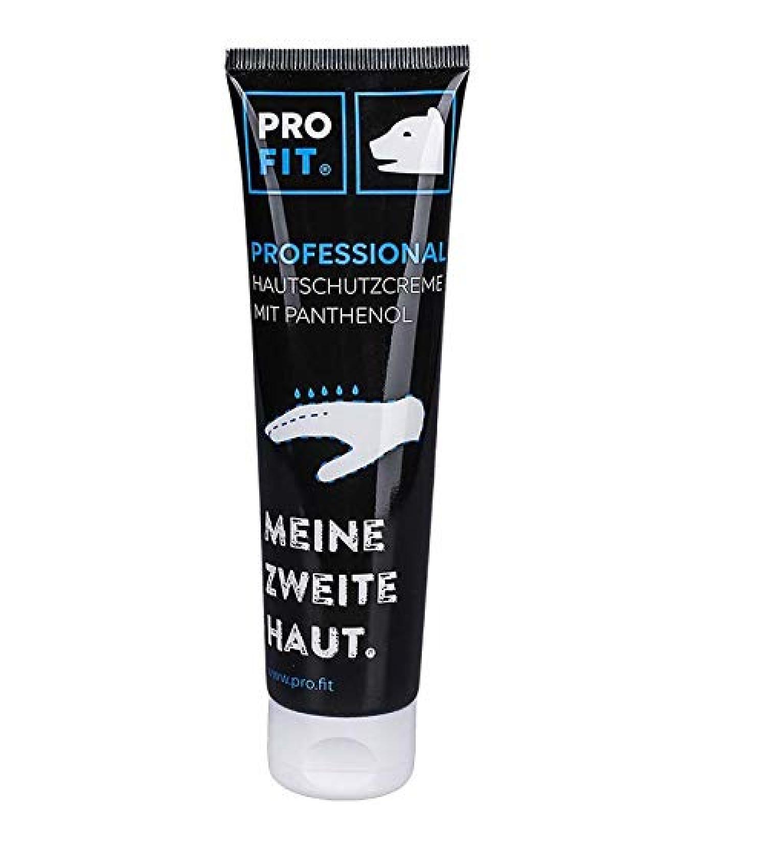 Pro Fit Skin Protection Cream with Panthenol - Intensive Care for Sensitive & Dry Skin | 100ml Regenerating Hand Cream for Contaminated Skin - International Shipping Available - Buy Online on GoSupps.com