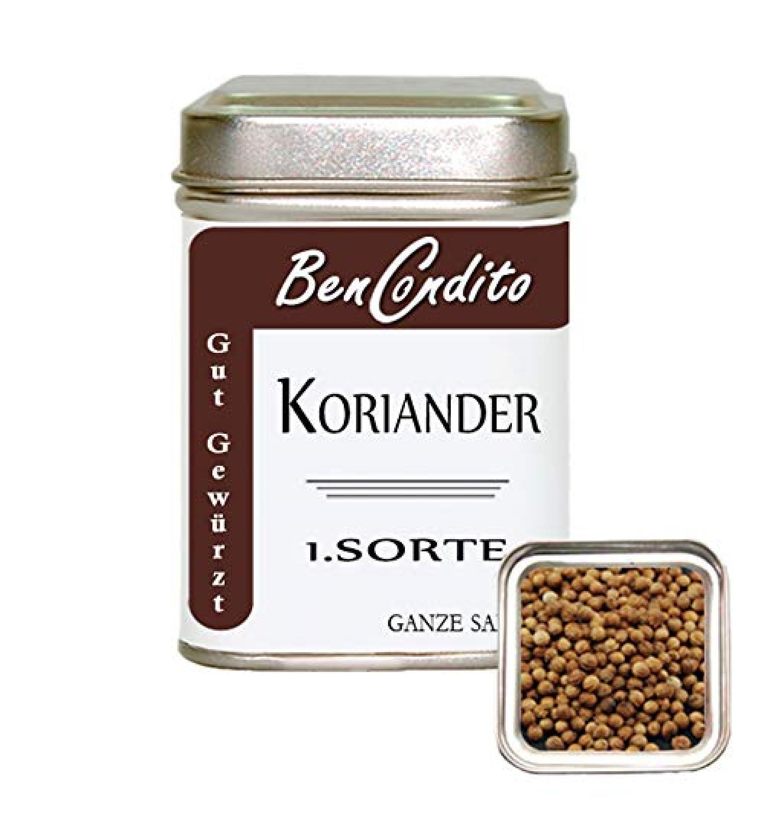 Buy BenCondito I Ground Coriander - Finely Ground Coriander Seeds 60g Can | Worldwide Shipping - Buy Online on GoSupps.com