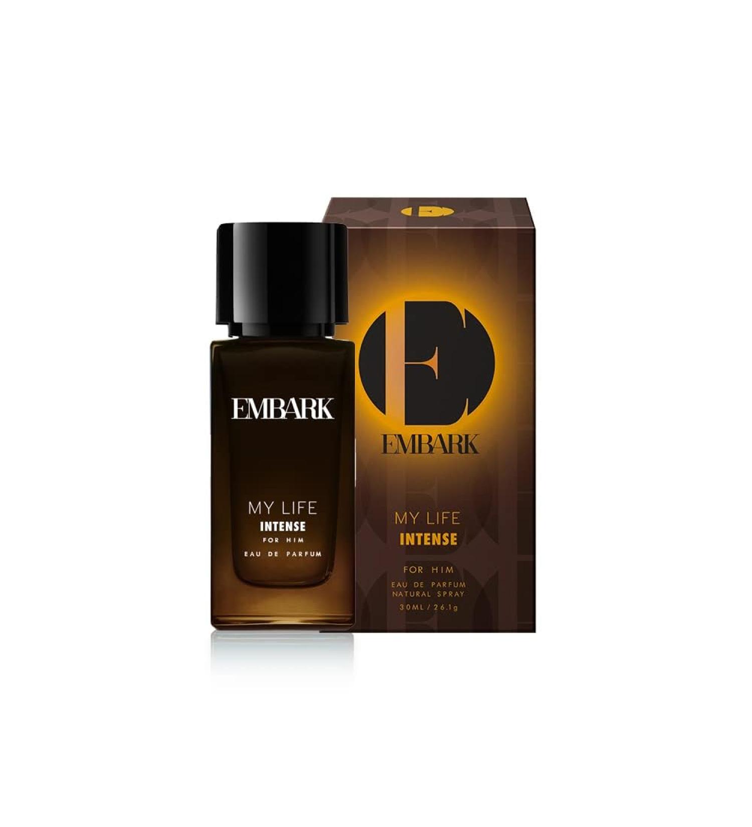 EMBARK My Life Intense For Him Liquid Perfume For Men - 30Ml | Premium Eau De Parfum | Woody And Oriental Fragrance - Buy Online on GoSupps.com