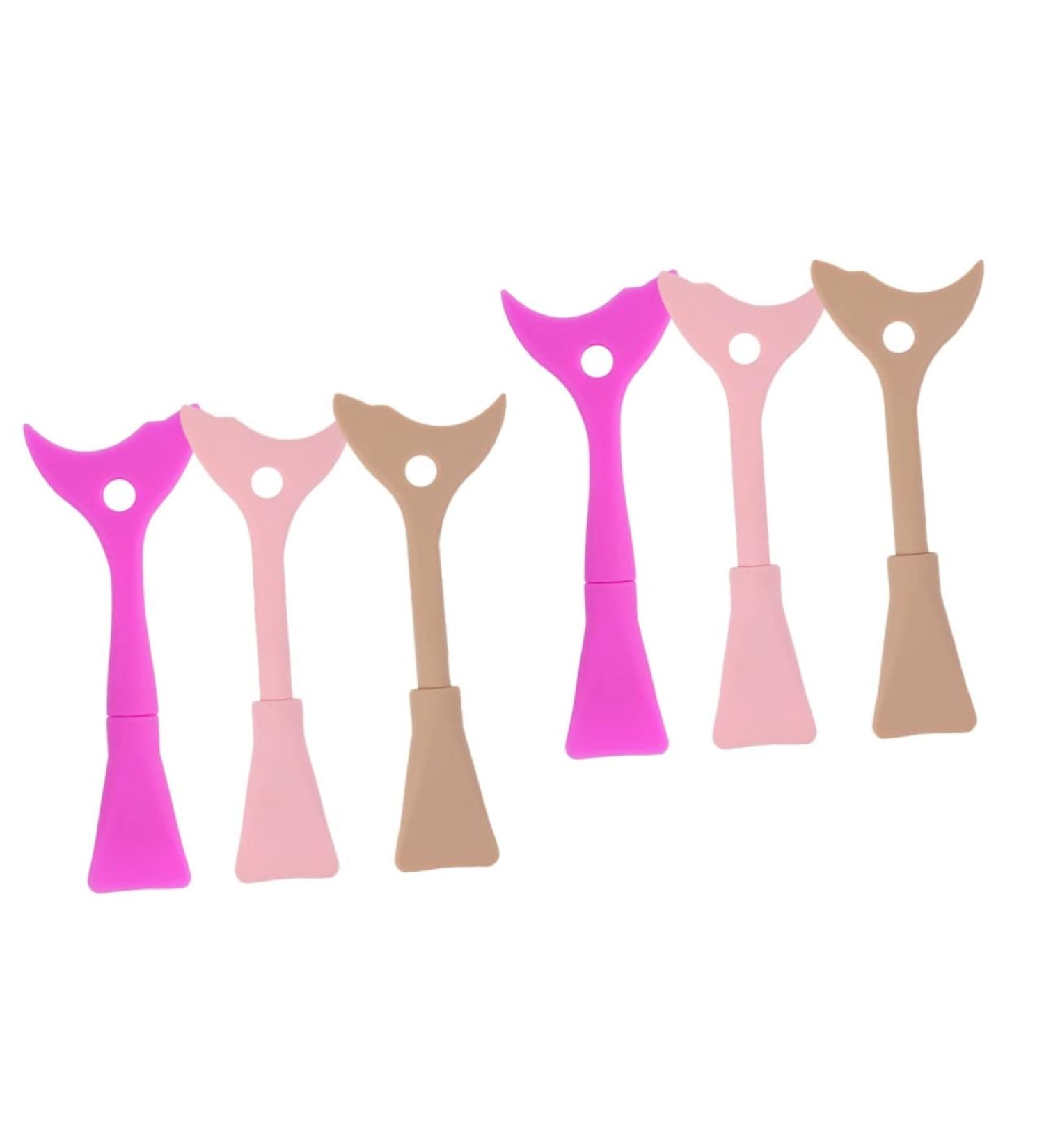 FOMIYES 6 Pcs Eyeliner Eyeshadow Baffle Makeup Mascara Eyelash Shield Tool Silicone Eyeliner Make up Shield 15x3.2cmx2pcs Assorted Colorx2pcs - Buy Online on GoSupps.com