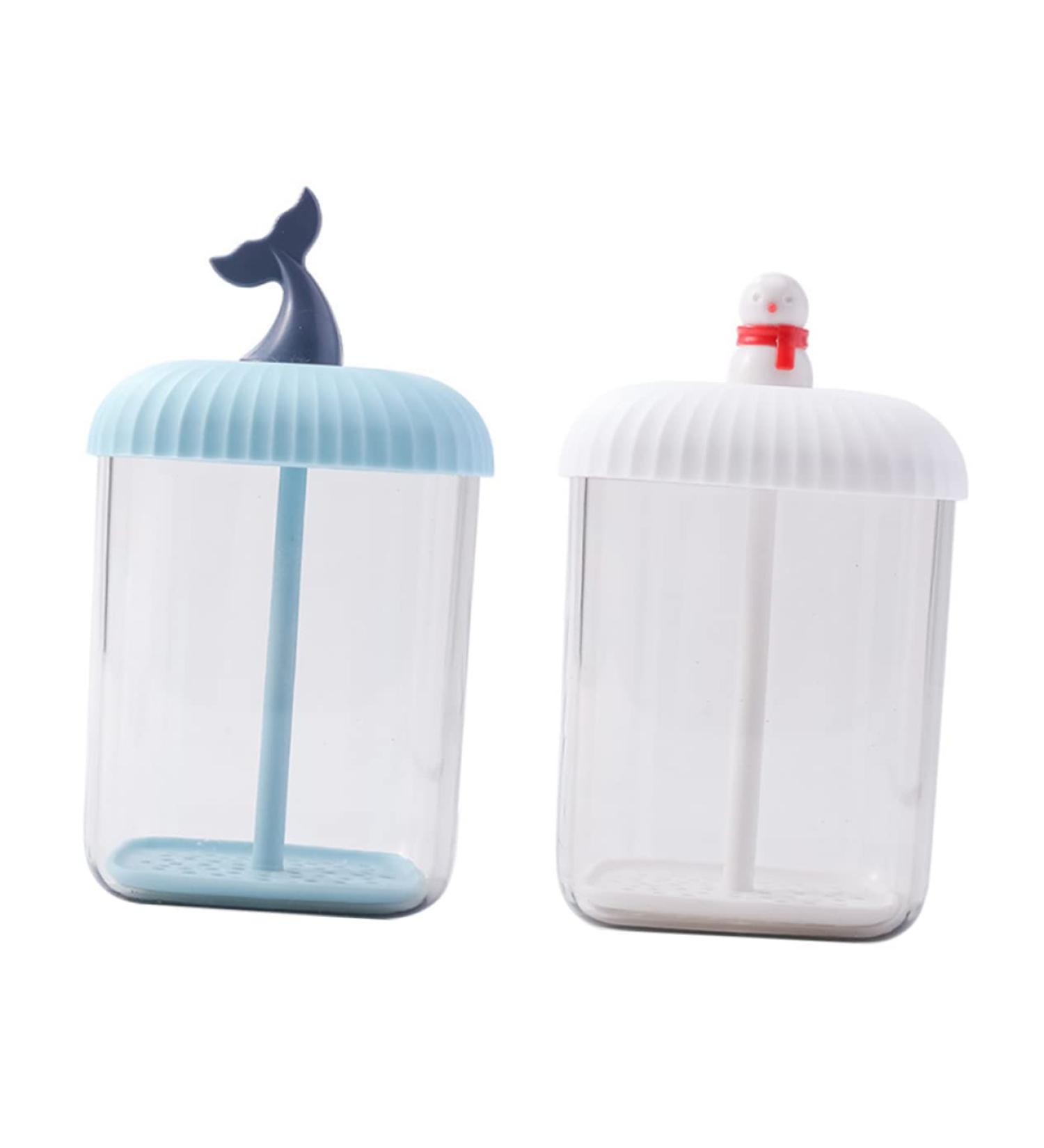 balacoo 2pcs Manual Foaming Face Wash Bottles Portable Bubbler for Smooth Cleansing for Shampoo Shower Gel Liquid Soap Travel-friendly Design - Buy Online on GoSupps.com