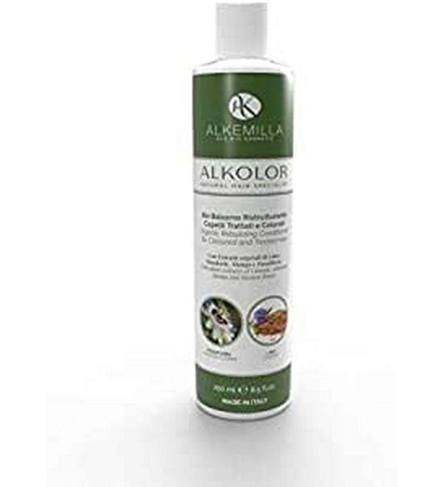 Organic balm for restoration treated and colored hair 250 ml Alkemilla