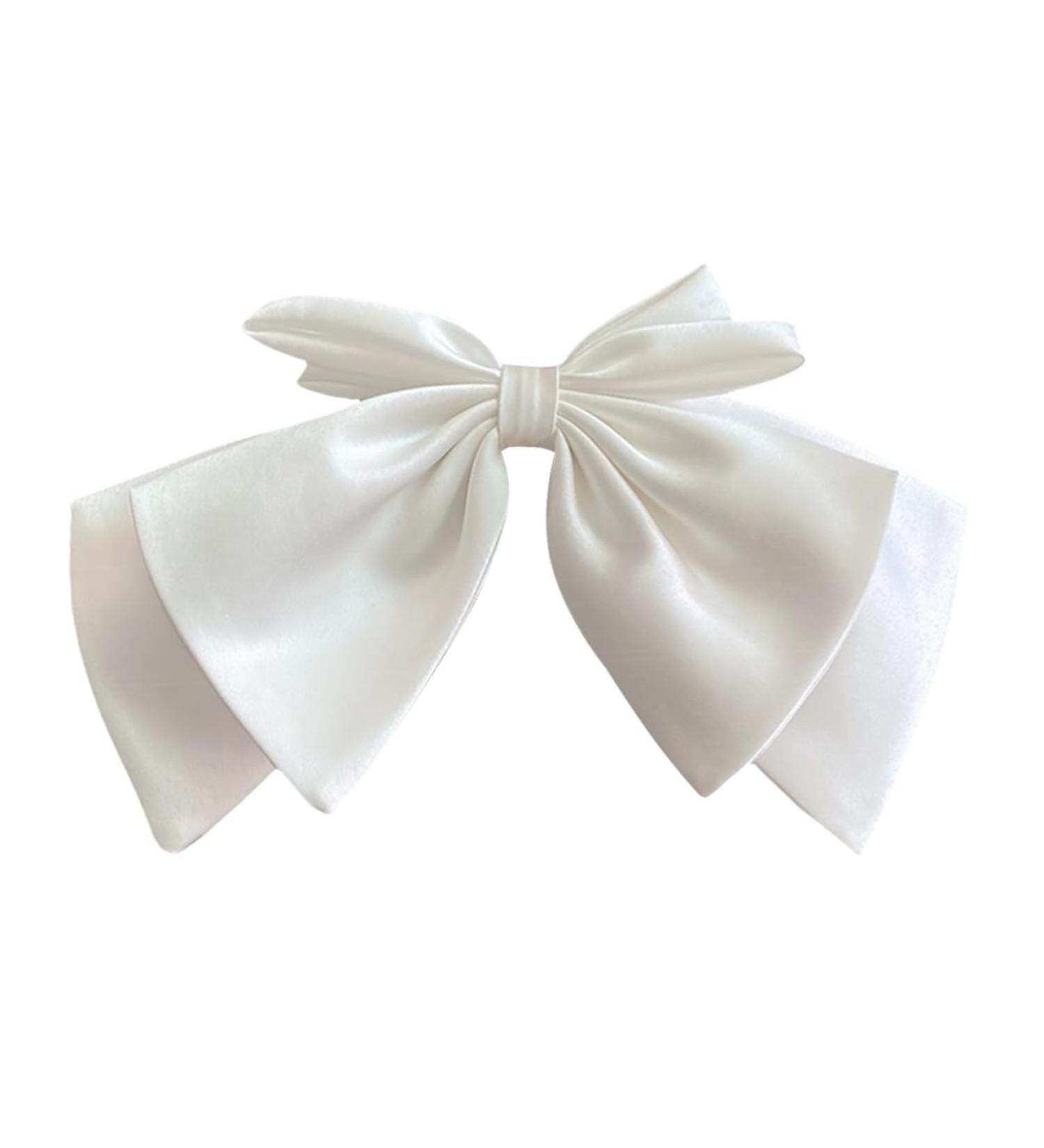 Angoily Bow Hairpin Bowknot Hair Band Bridal Hair Clip Girls Barrettes for Hair Bridal Bow Hair Gems for Women Wedding Hair Accessories Bow Hair Hoop Bride The Photo White Alloy Bow Tie - Buy Online on GoSupps.com