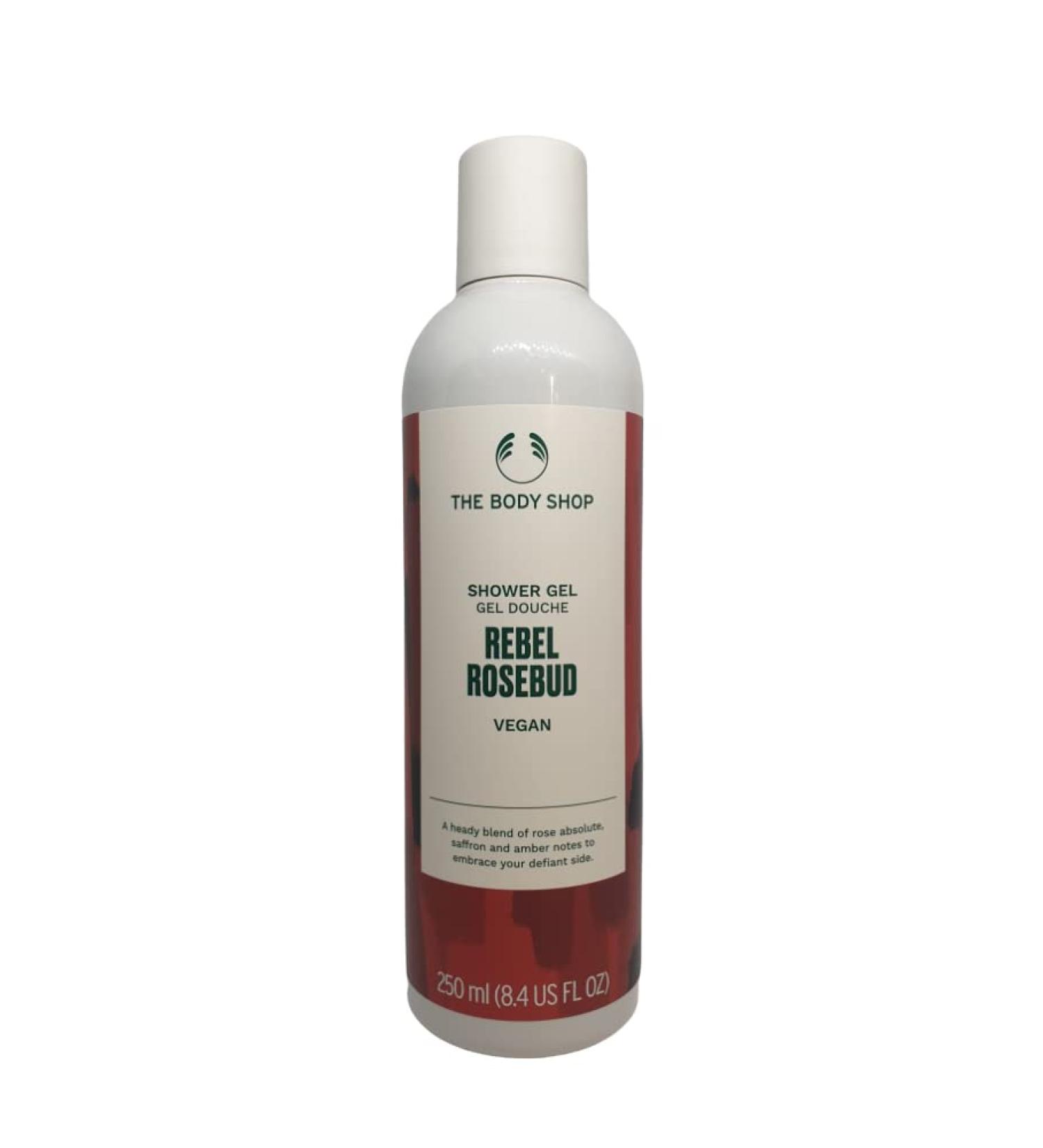 The Body Shop Shower gel Robel Rosebud A Heady Blend of rose saffron and amber . 250 ml