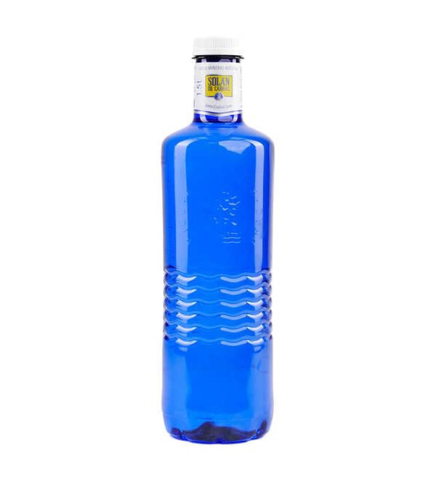 Eau min rale Solan de Cabras 1.5L - Bouteille en plastique de 1.5L