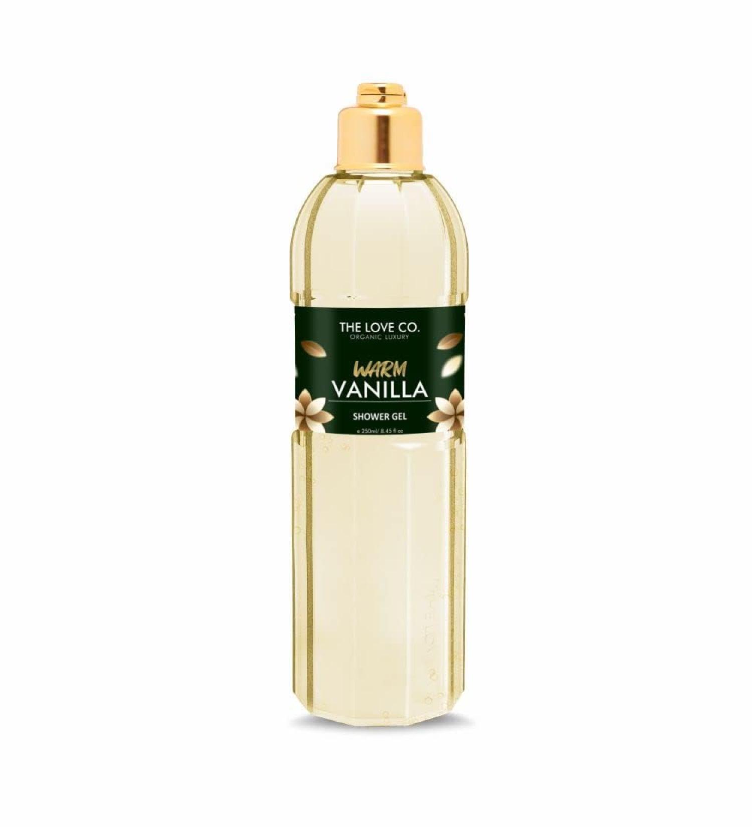 LUV CO. Warm Vanilla Body Wash - Nourishing Vegan Shower Gel for Men | Natural Softness & Hydration - Buy Online on GoSupps.com