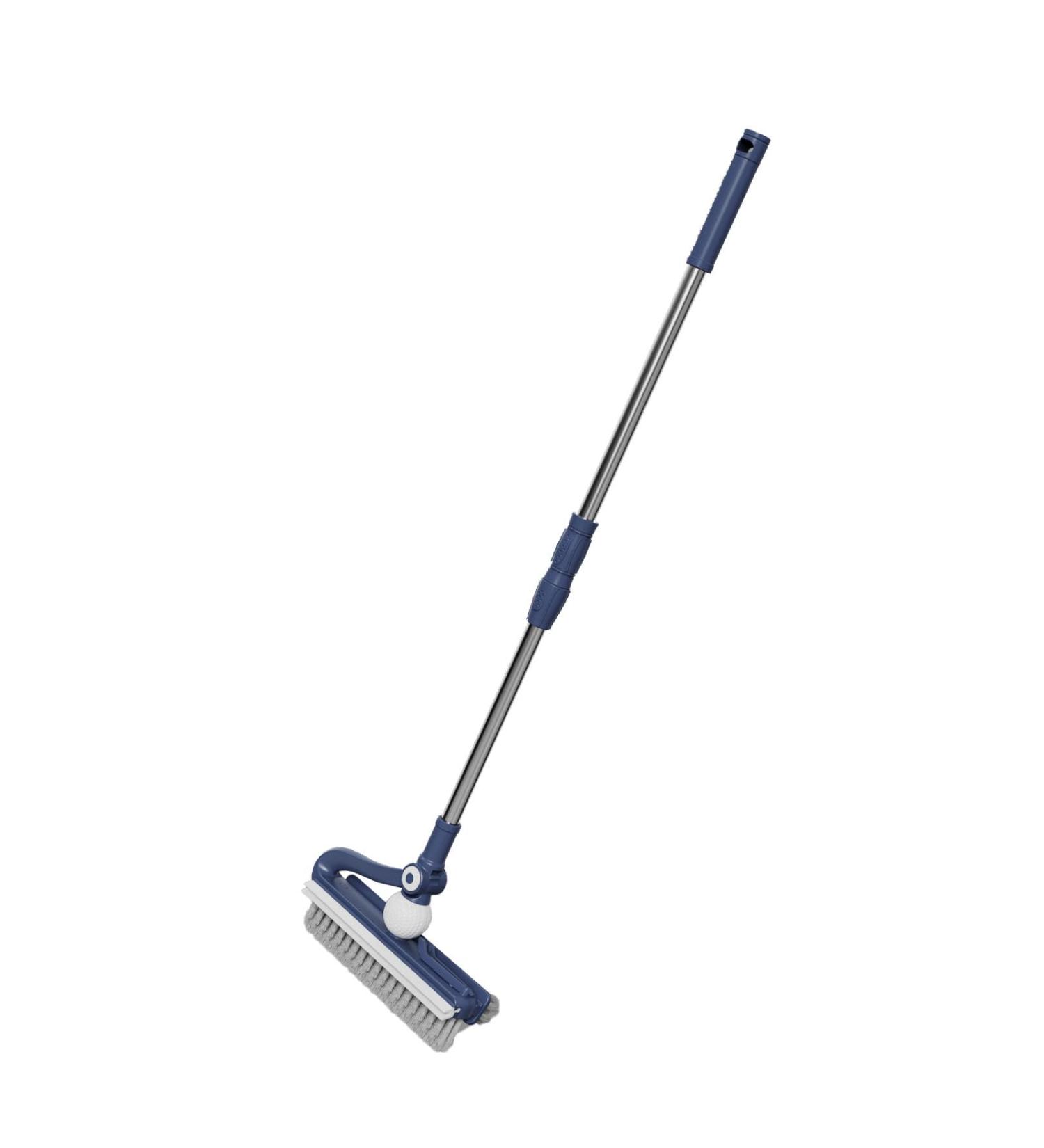 Shanrya Floor Brush - Long Handle Durable & Easy to Clean Patio Brush (Indigo Blue) - Efficient Cleaning Solution - Buy Online on GoSupps.com