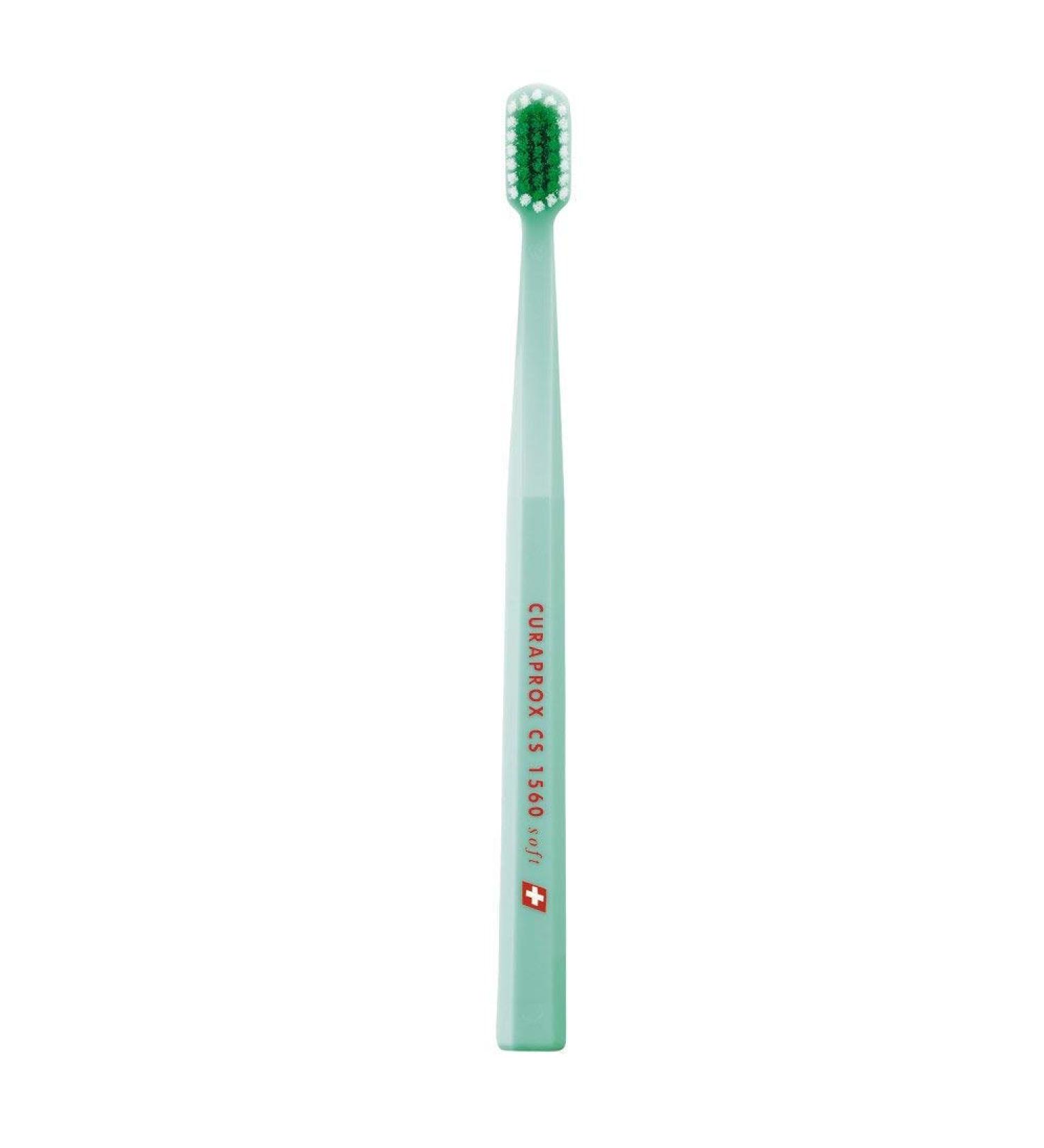 Curaprox Sensitive Toothbrush soft CS 1560 3 pieces soft manual toothbrush in different colors