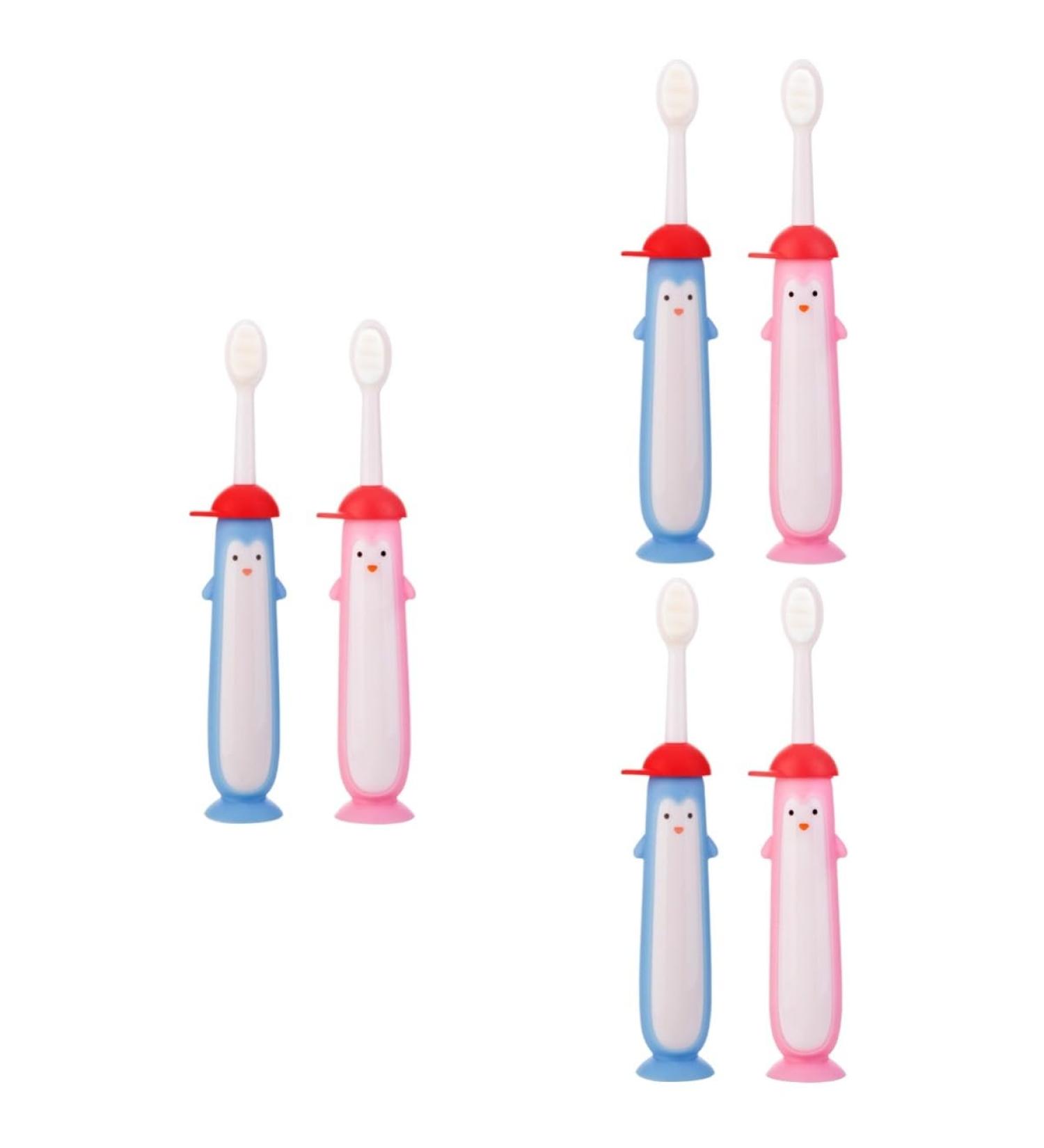 FRCOLOR 6 Pcs Children's Toothbrush Set - Durable PP Toddler Accessories for Healthy Smiles | International Shipping Available - Buy Online on GoSupps.com