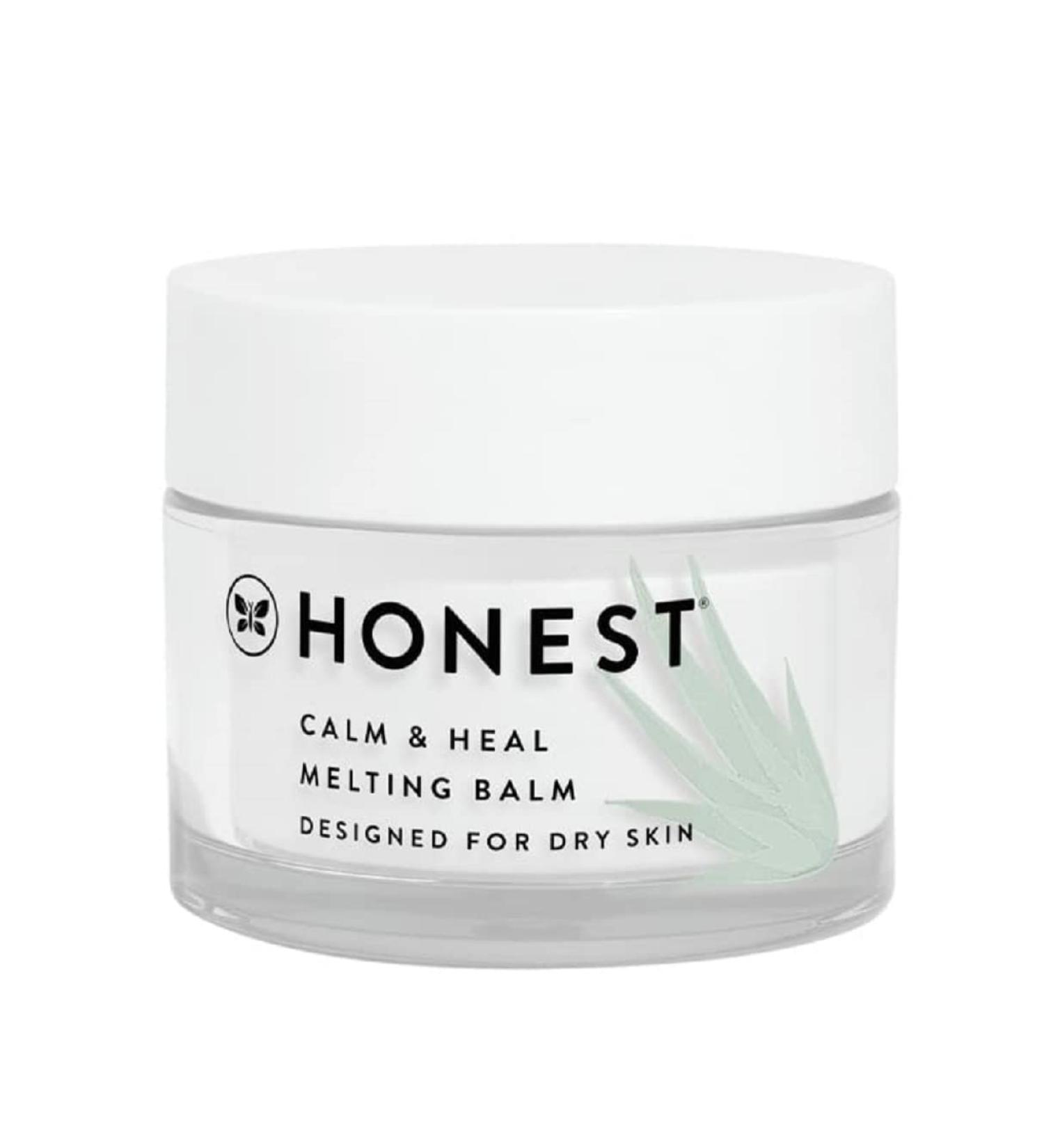 Honest Beauty Calm + Heal Melting Balm 1.7 oz - Vegan & Cruelty-Free Formula for Dry, Sensitive Skin - Buy Online on GoSupps.com