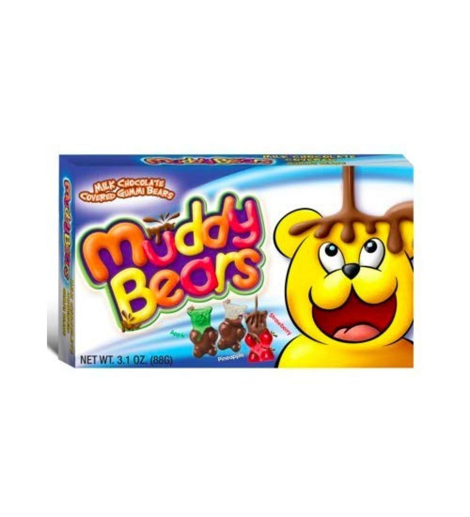 Muddy Bears 3.1 Ounce Theatre Box (3 Pack) 3.1 Ounce (Pack of 3)